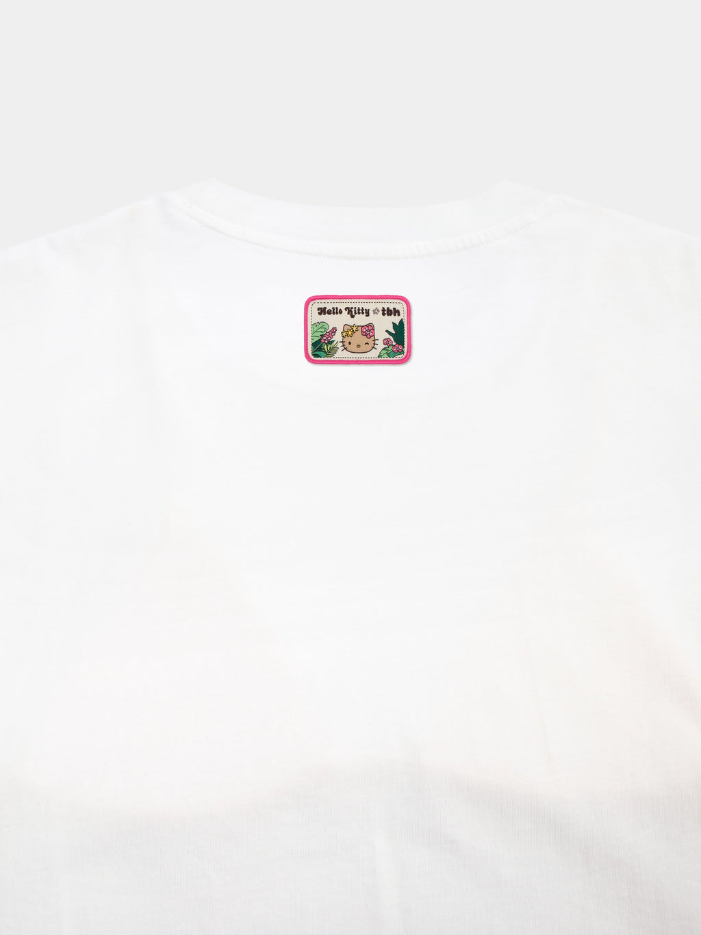"Hello Kitty" Bikini Print T-Shirt – Hot Pink Leopard