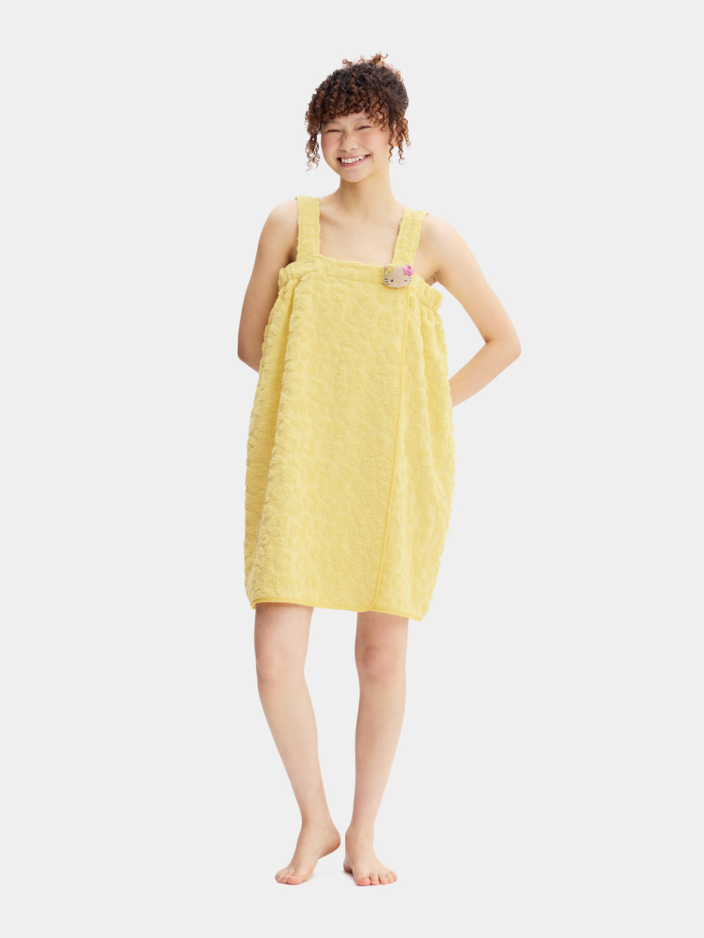 "Hello Kitty & Dear Daniel" Bath Towel – Sunbeam Leopard