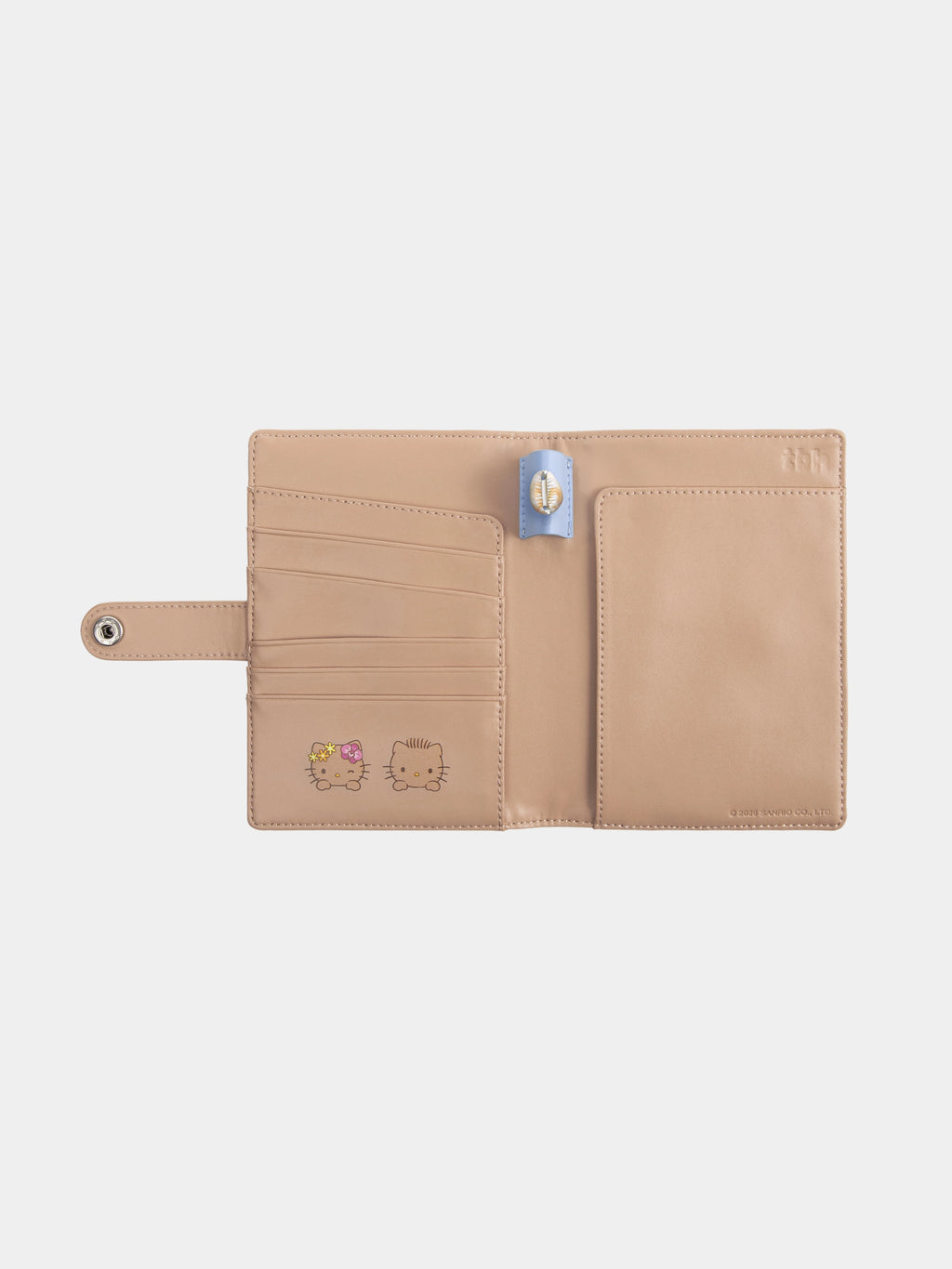 "Hello Kitty & Dear Daniel" Passport Holder – Breezy Blue