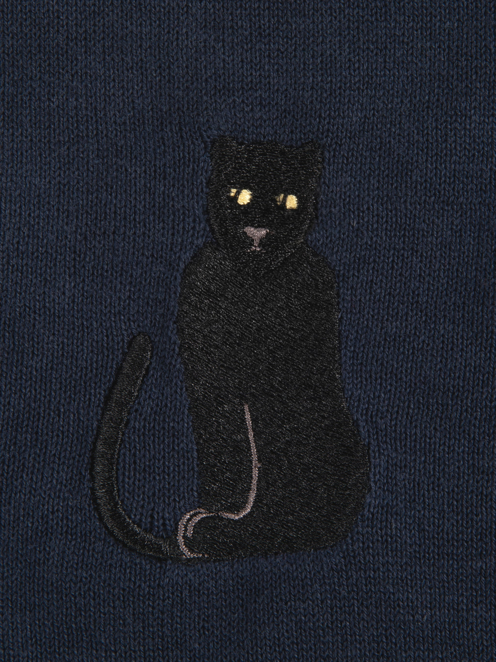 "Urban Jungle" Havey Knit Pullover Robe Night Blue
