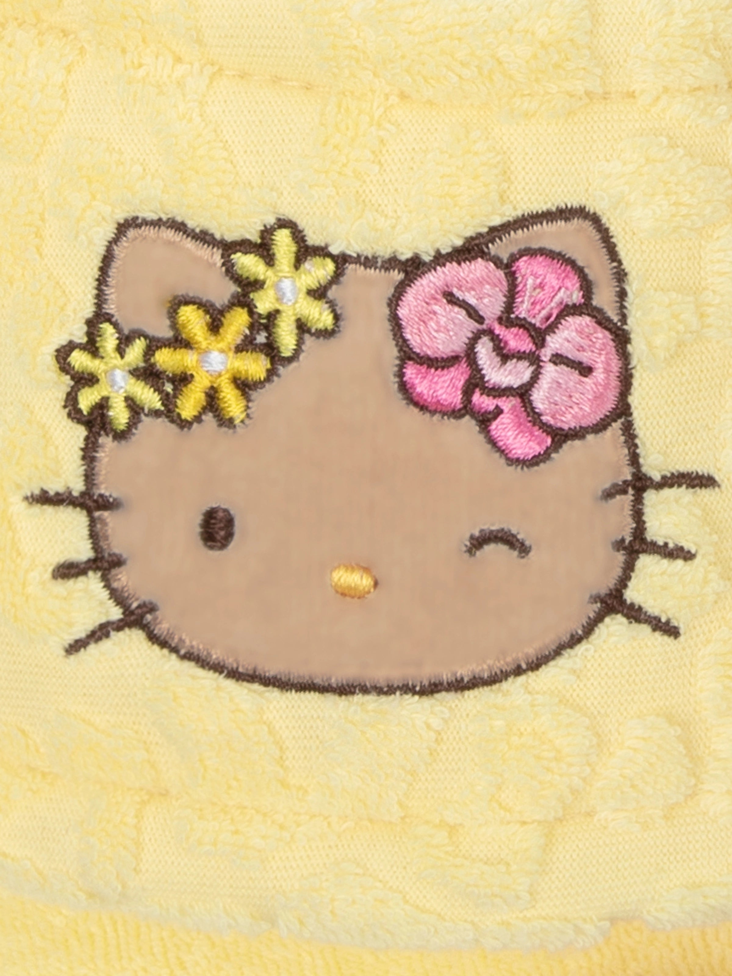 "Hello Kitty" Adjustable Terry Toe-Ring Slippers – Sunbeam Leopard