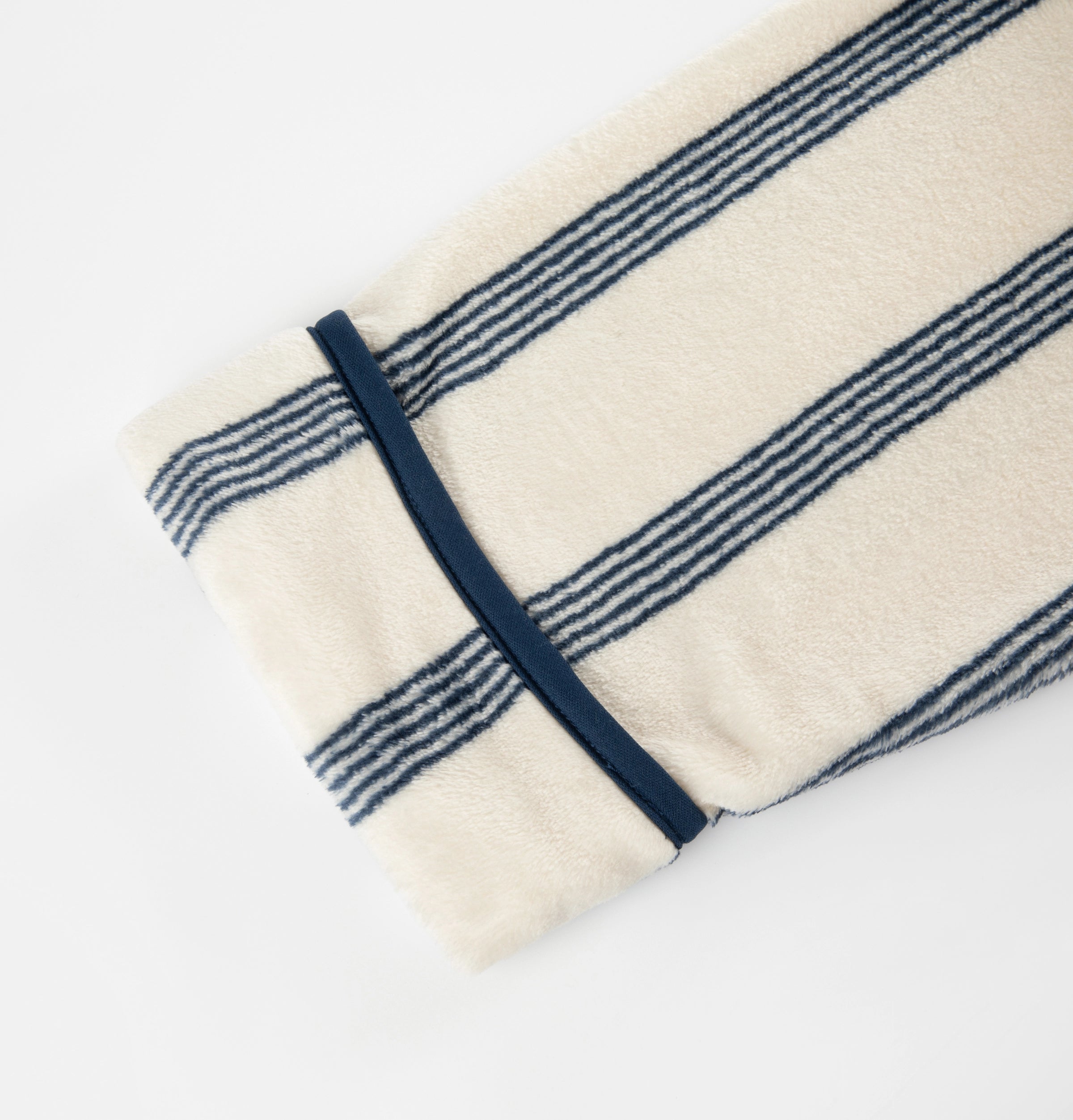 “Urban Jungle” Flannel Loungewear Set Beige Stripes