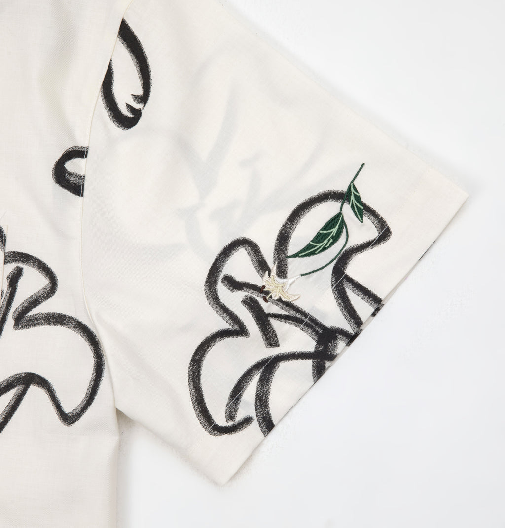 “Urban Jungle” Tencel Cotton Blend Short Sleeve Loungewear Set Black Panther and Lily