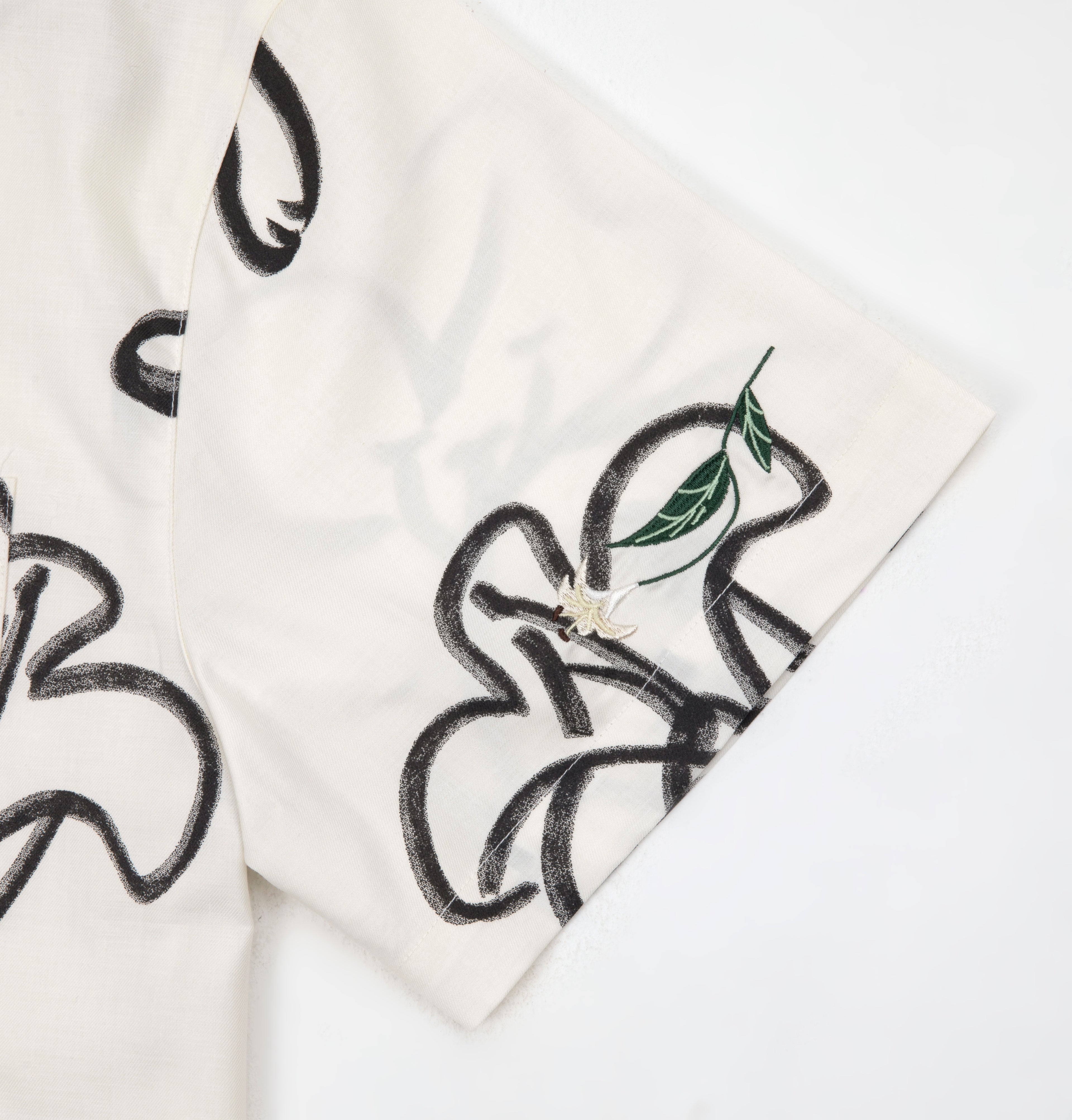 “Urban Jungle” Tencel Cotton Blend Short Sleeve Loungewear Set Black Panther and Lily