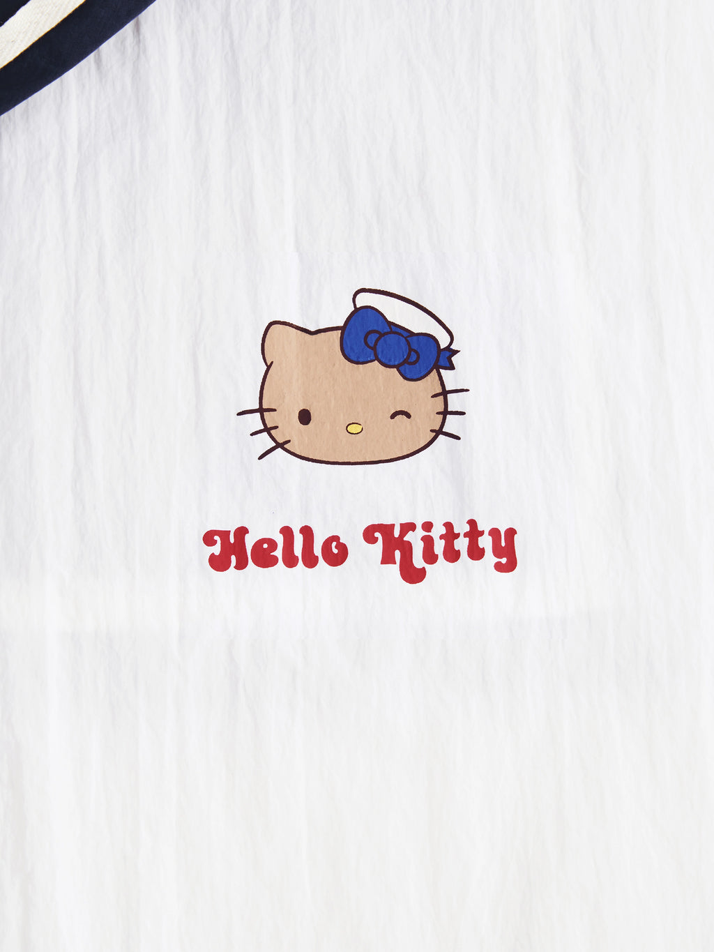 "Hello Kitty" Sailor Collar Outdoor Sun Protection Jacket