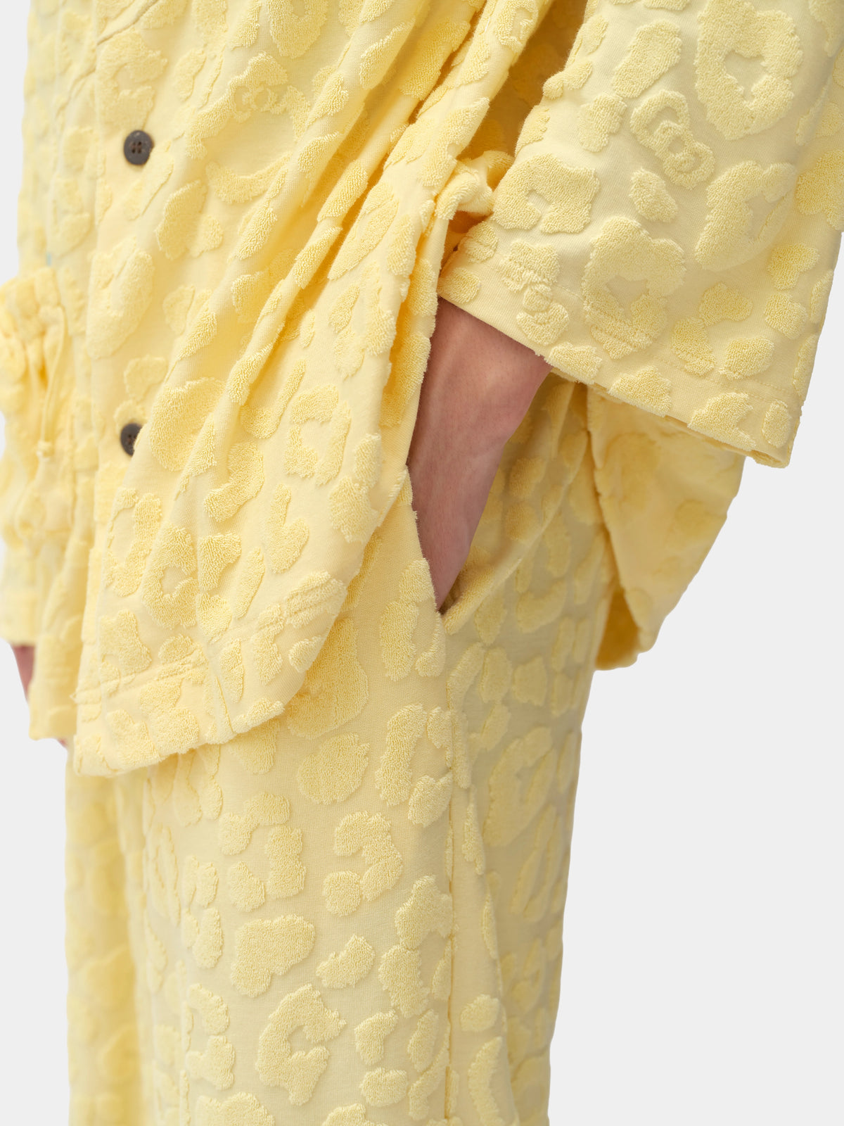 "Dear Daniel" Terry Loungewear Set Long Sleeve – Sunbeam Leopard