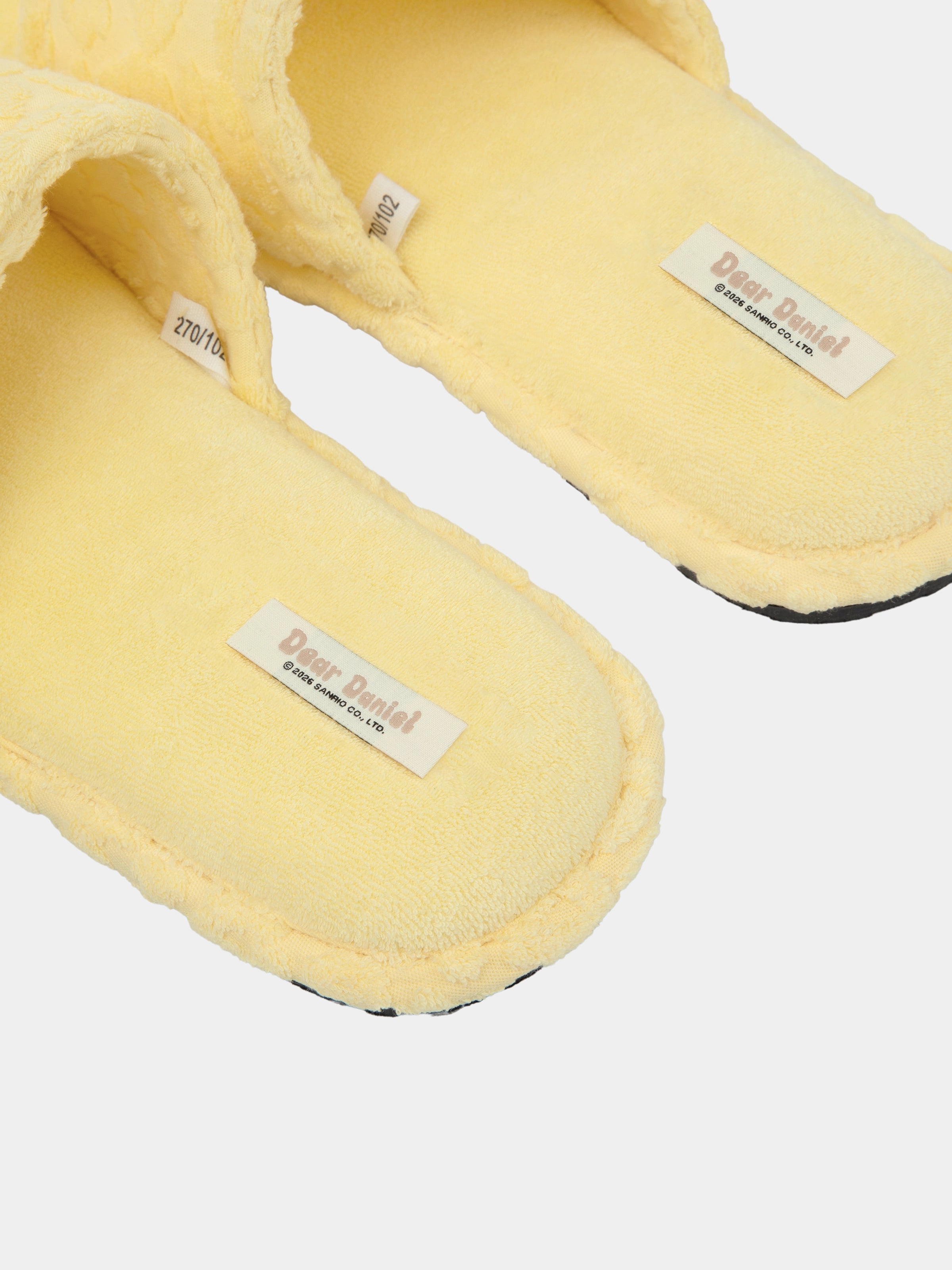 "Dear Daniel" Adjustable Terry Slippers – Sunbeam Leopard
