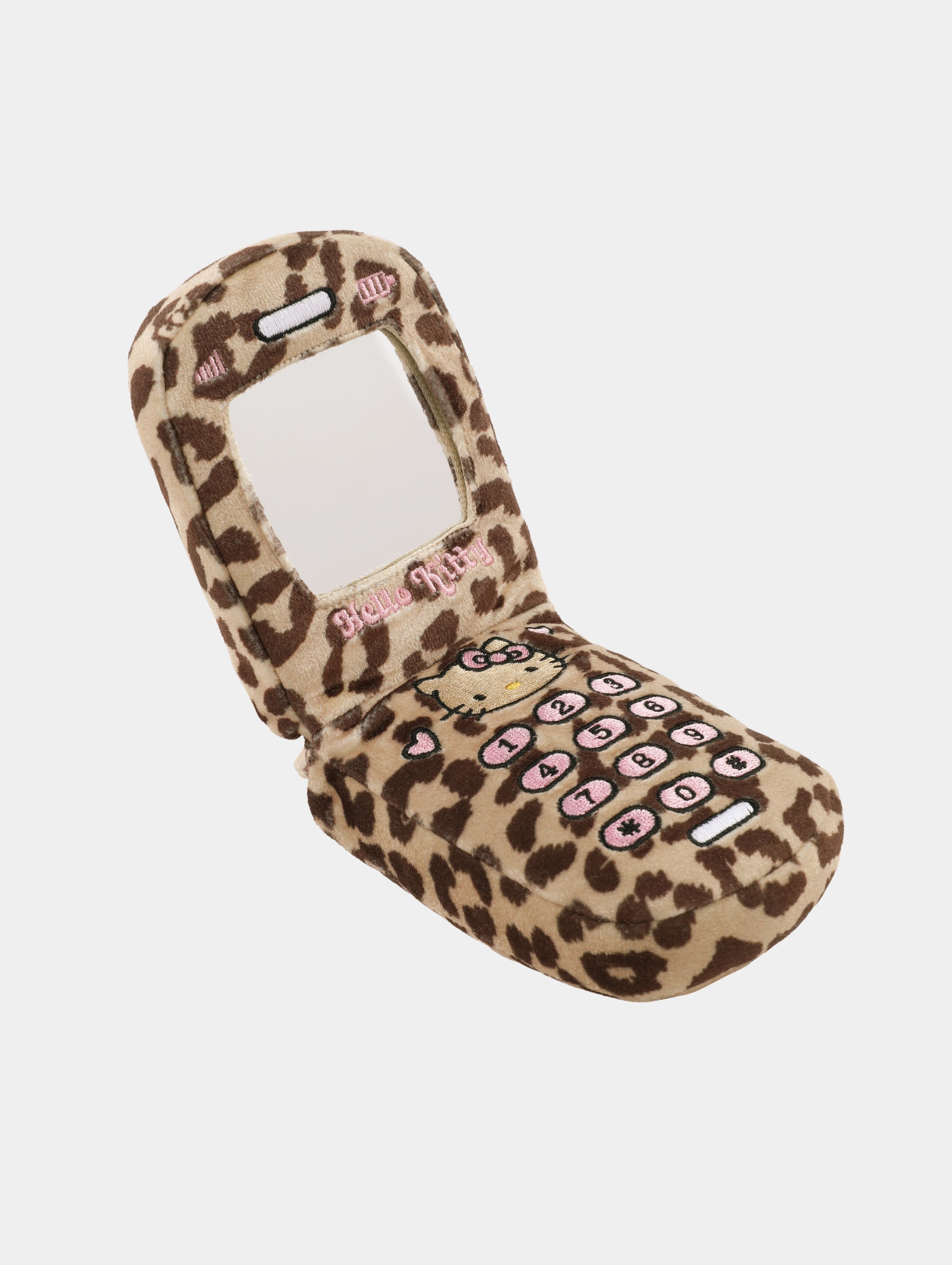 "Hello Kitty" Lanyard Bag sets Leopard