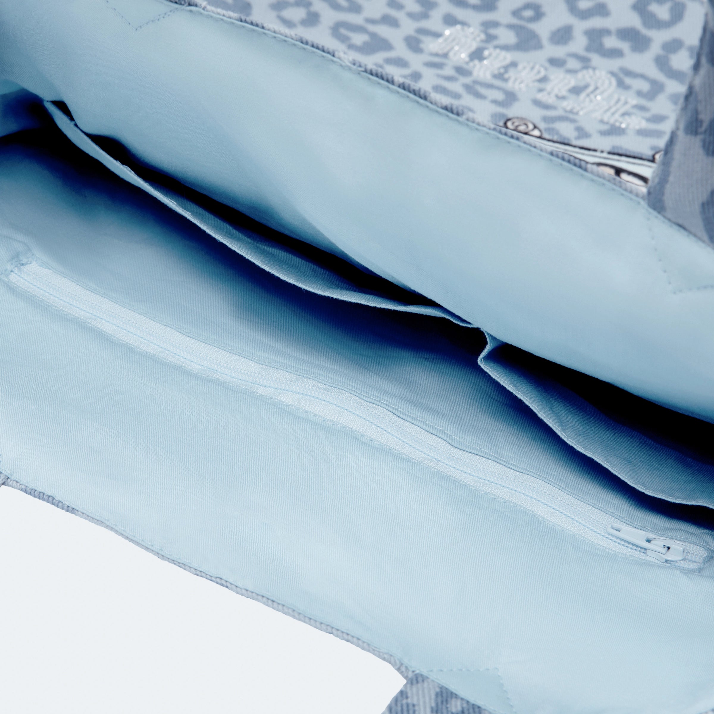 "Hello Kitty" Tote Bag Denim Leopard