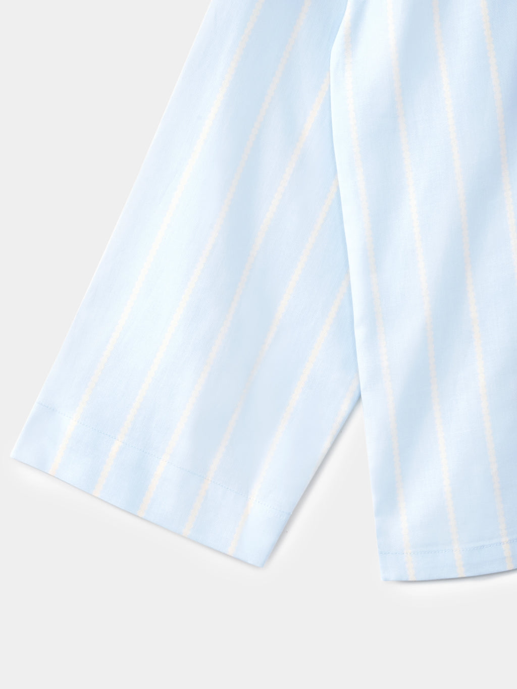 “Urban Jungle” Tencel Cotton Blend Loungewear Set Water Blue