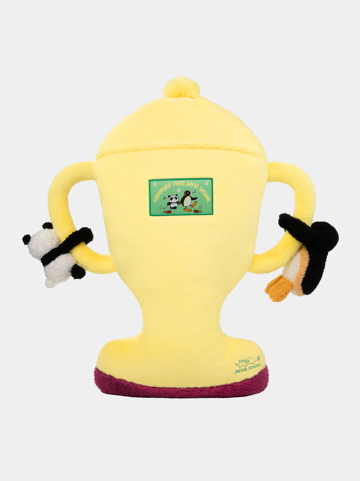 PIN!POM! Trophy Cushion (with Magnetic Plushies)