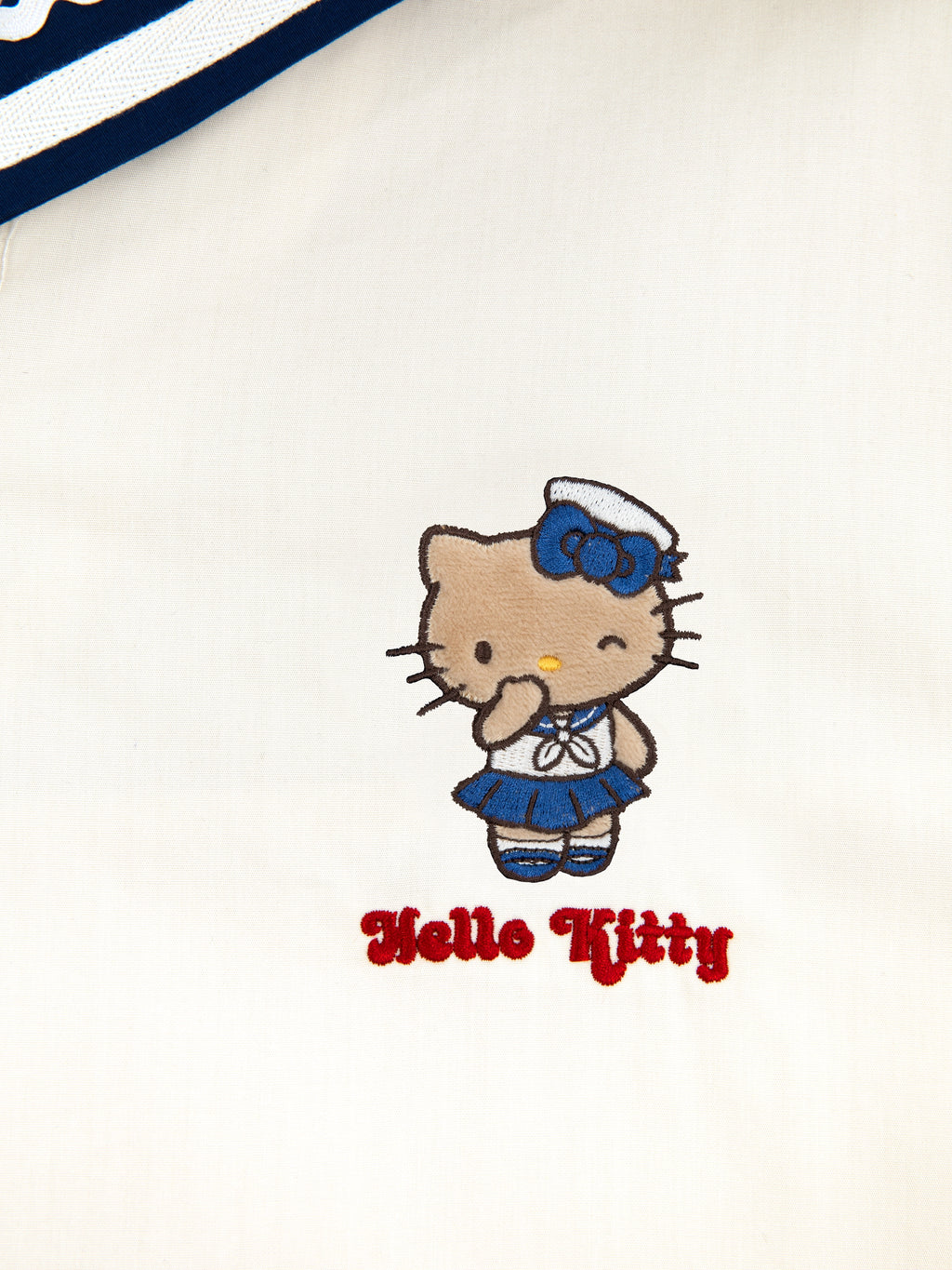 "Hello Kitty" 棉質水手領長袖居家服套裝