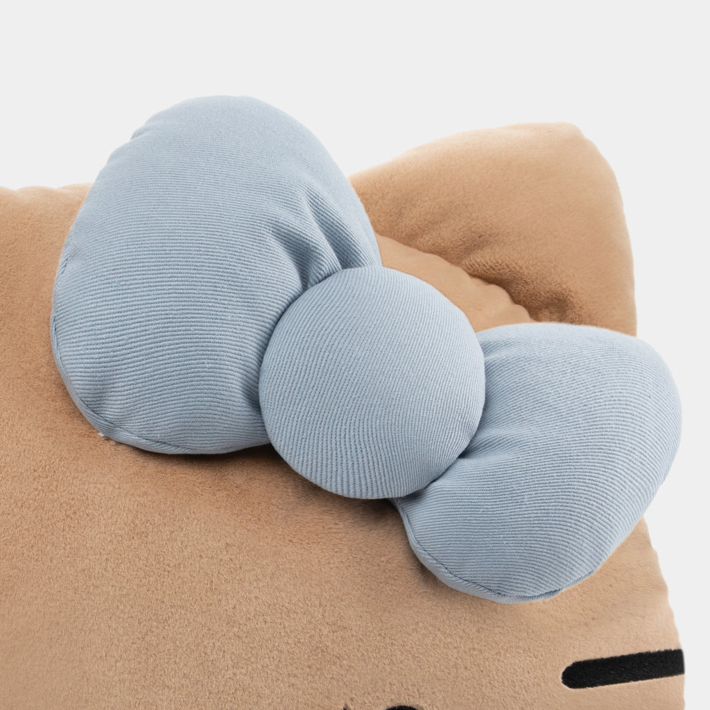 "Hello Kitty"  Cushion & Scented Flannel Throw Set – Denim