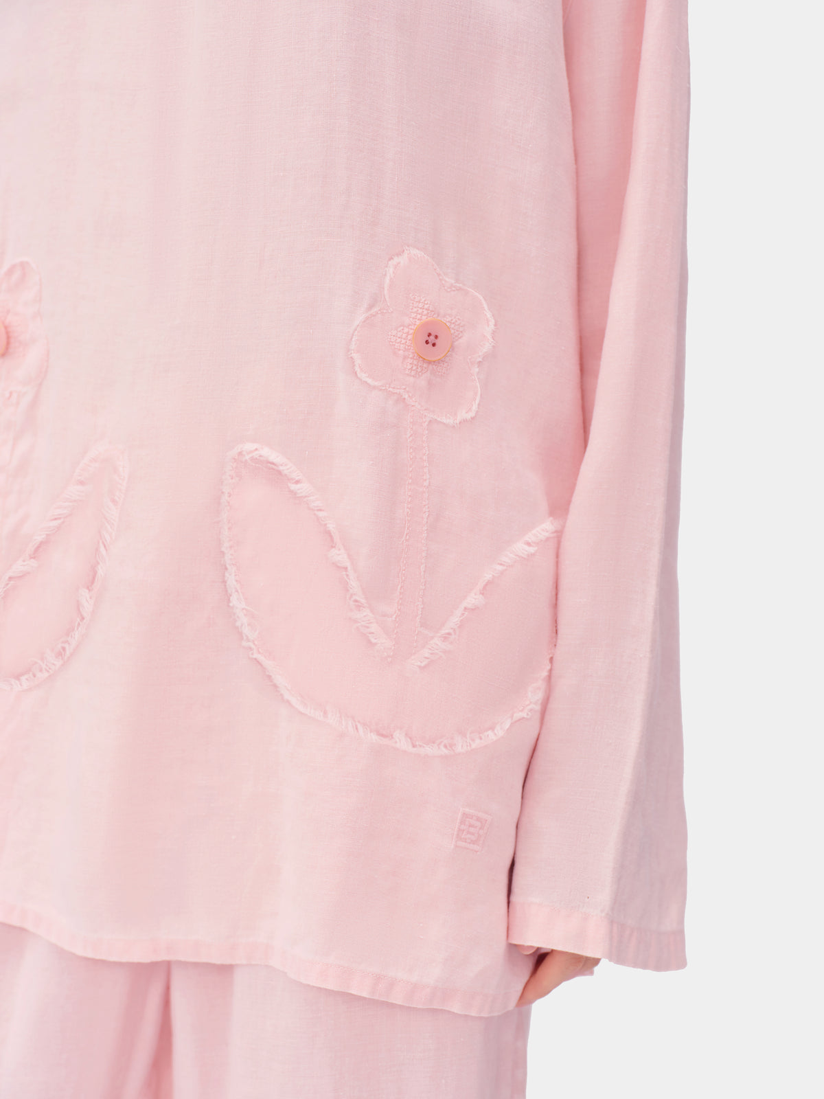 tbh Wōdrobe Natural-Dyed Hemp Loungewear Set Long Sleeve – Madder Rose
