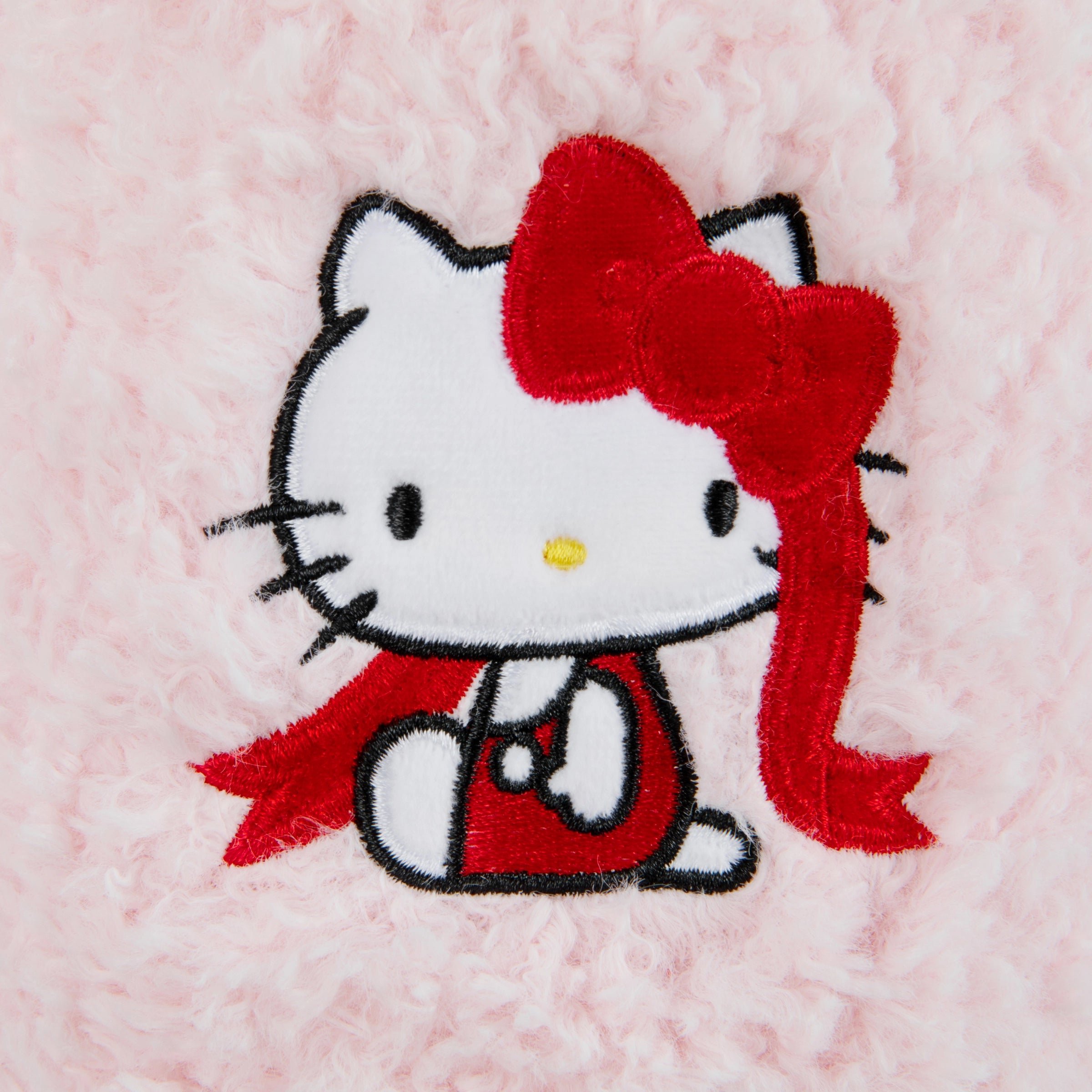 “Hello Kitty” Fluffy Slippers Sakura Pink