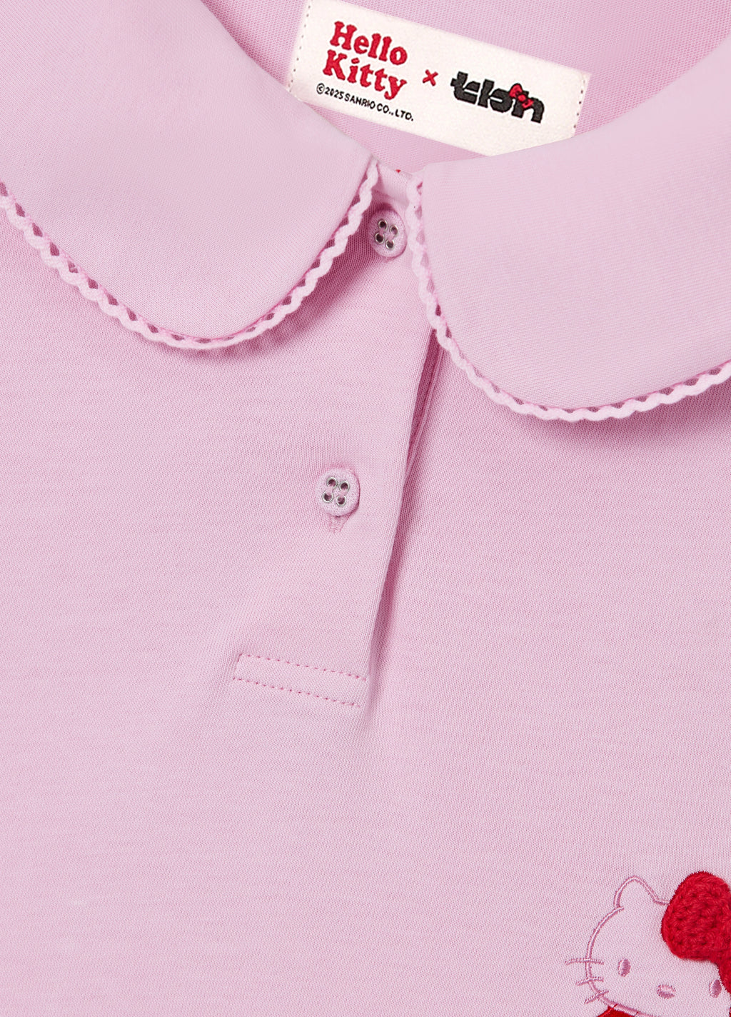 "Hello Kitty" Heavy Jersey Loungewear – Mallow