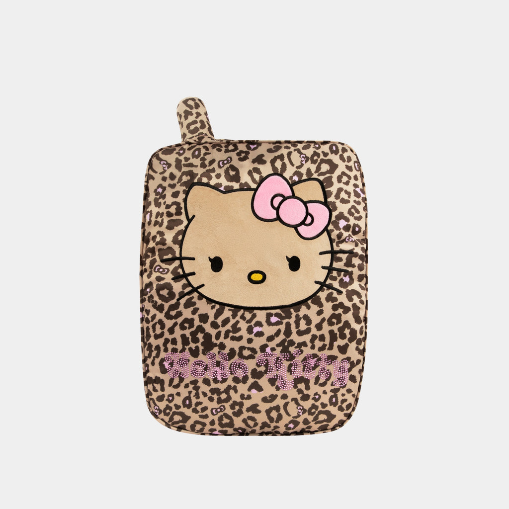 "Hello Kitty" Flip Phone Cushion Leopard