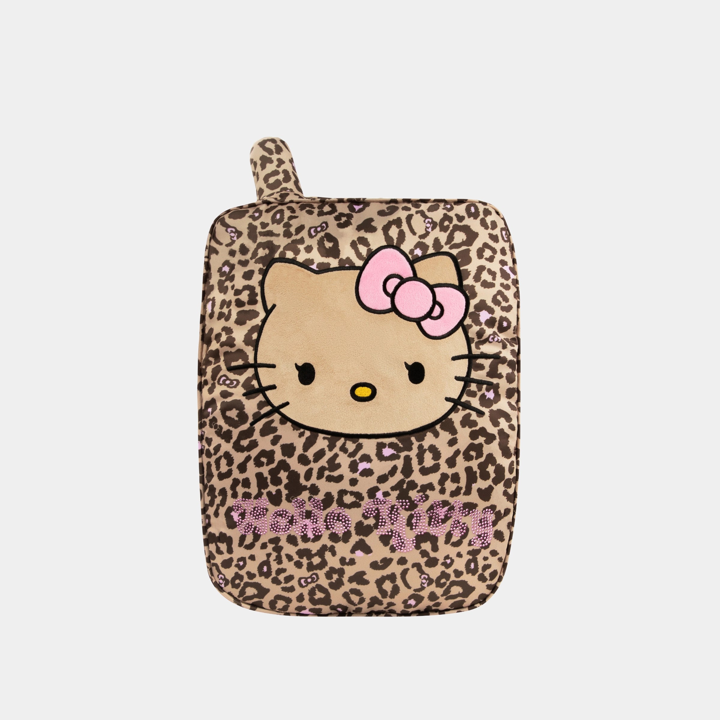"Hello Kitty" Flip Phone Cushion Leopard
