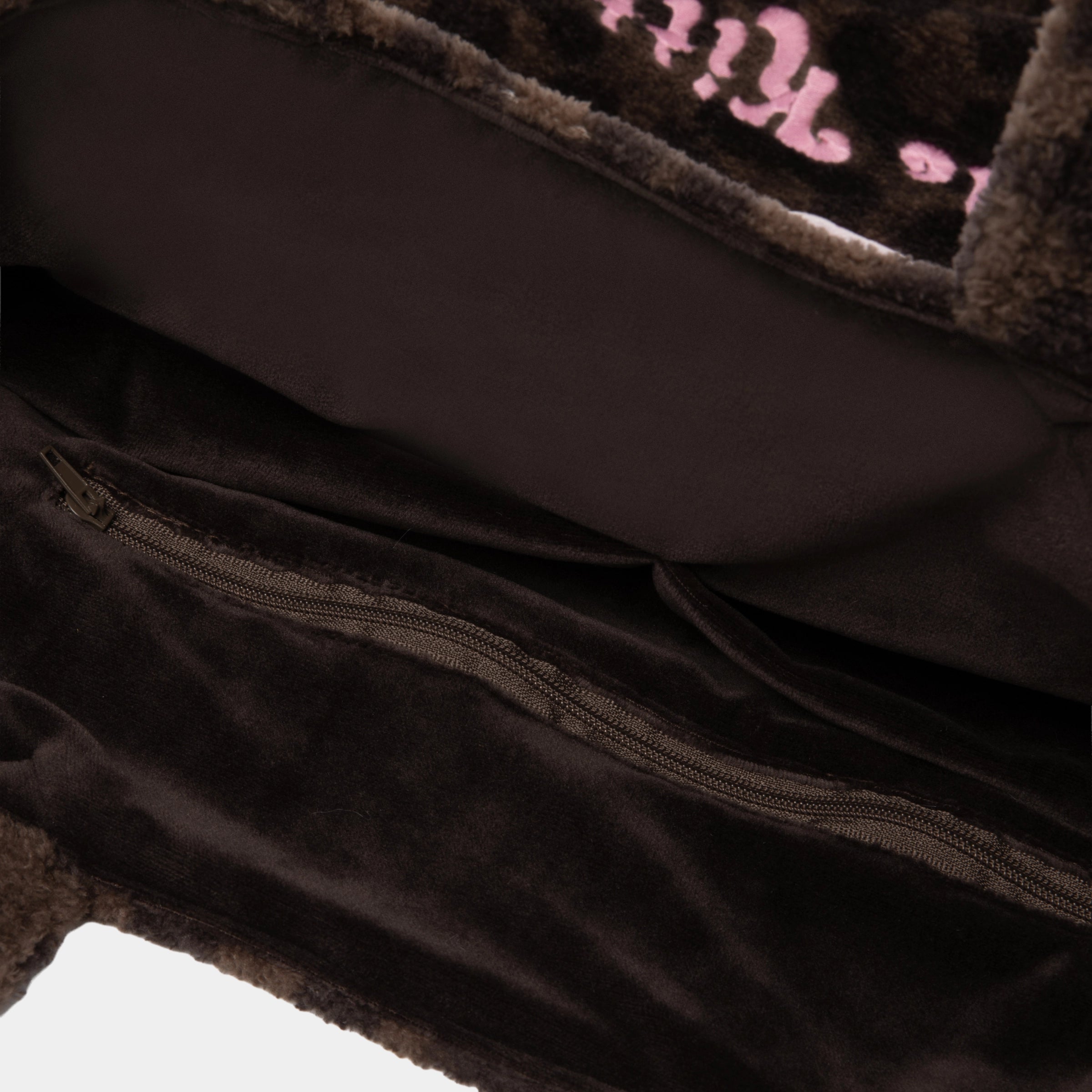 Hello Kitty Fluffy Tote Bag  Choco