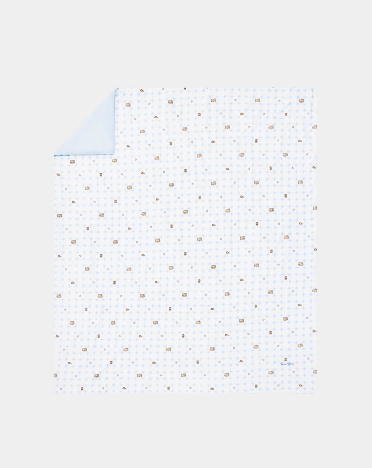 "Hello Kitty" Knitted Summer Quilt – Hello Kitty Check
