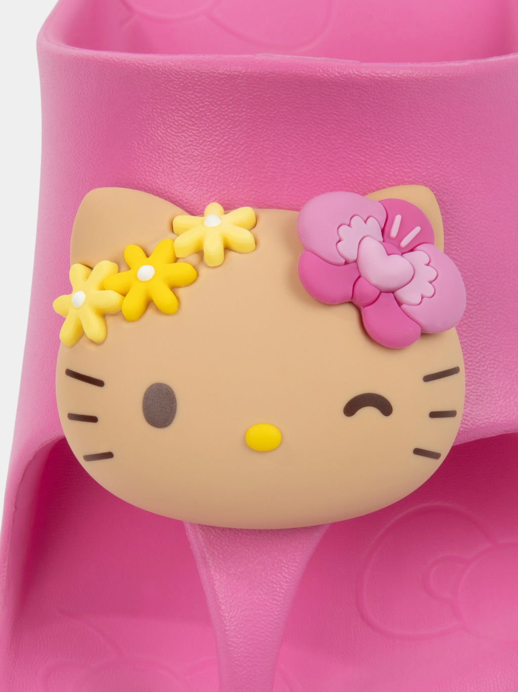 "Hello Kitty" EVA Platform Slippers – Hot Pink