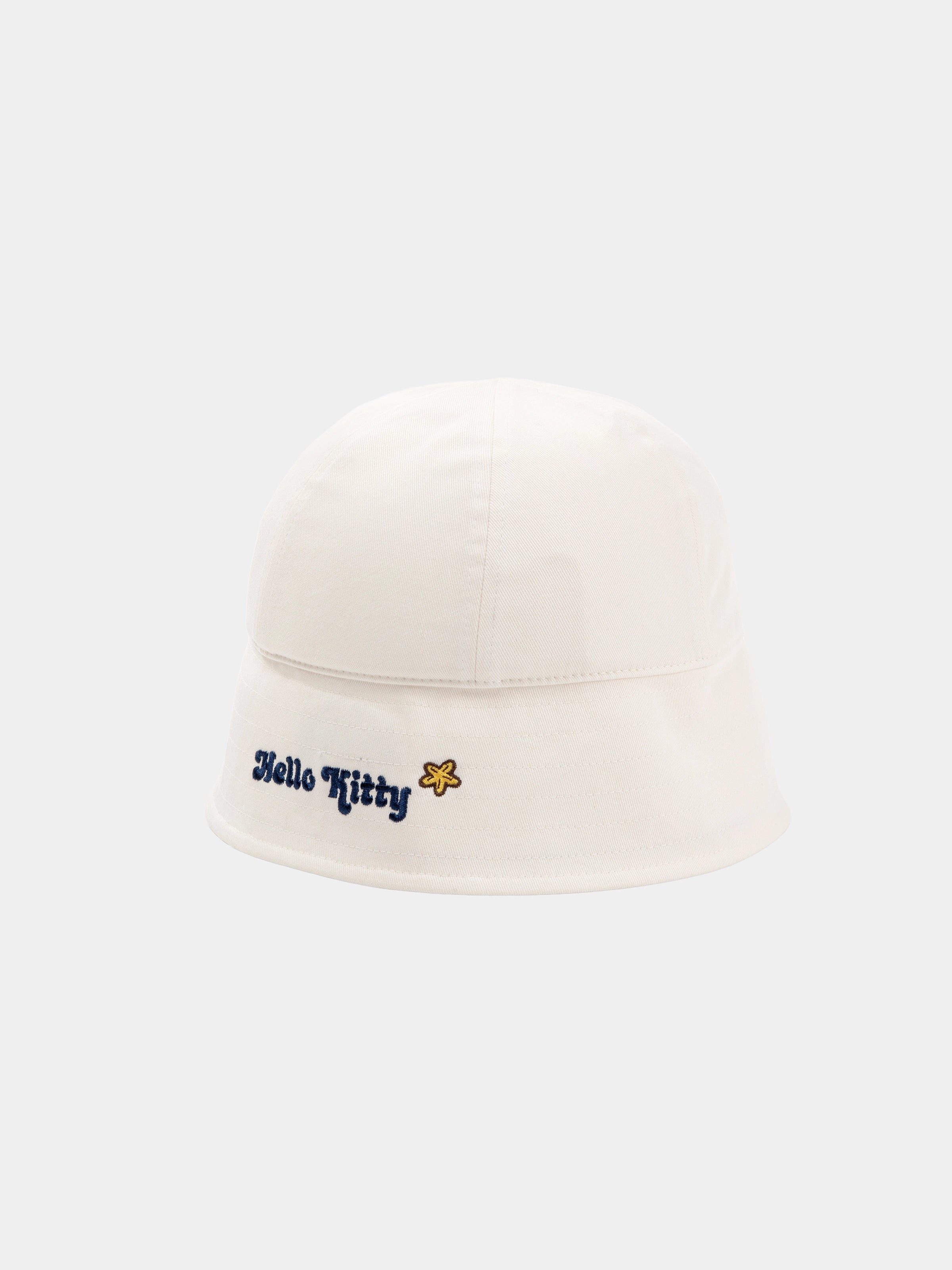 "Hello Kitty" Convertible Sailor Hat – Seashell White