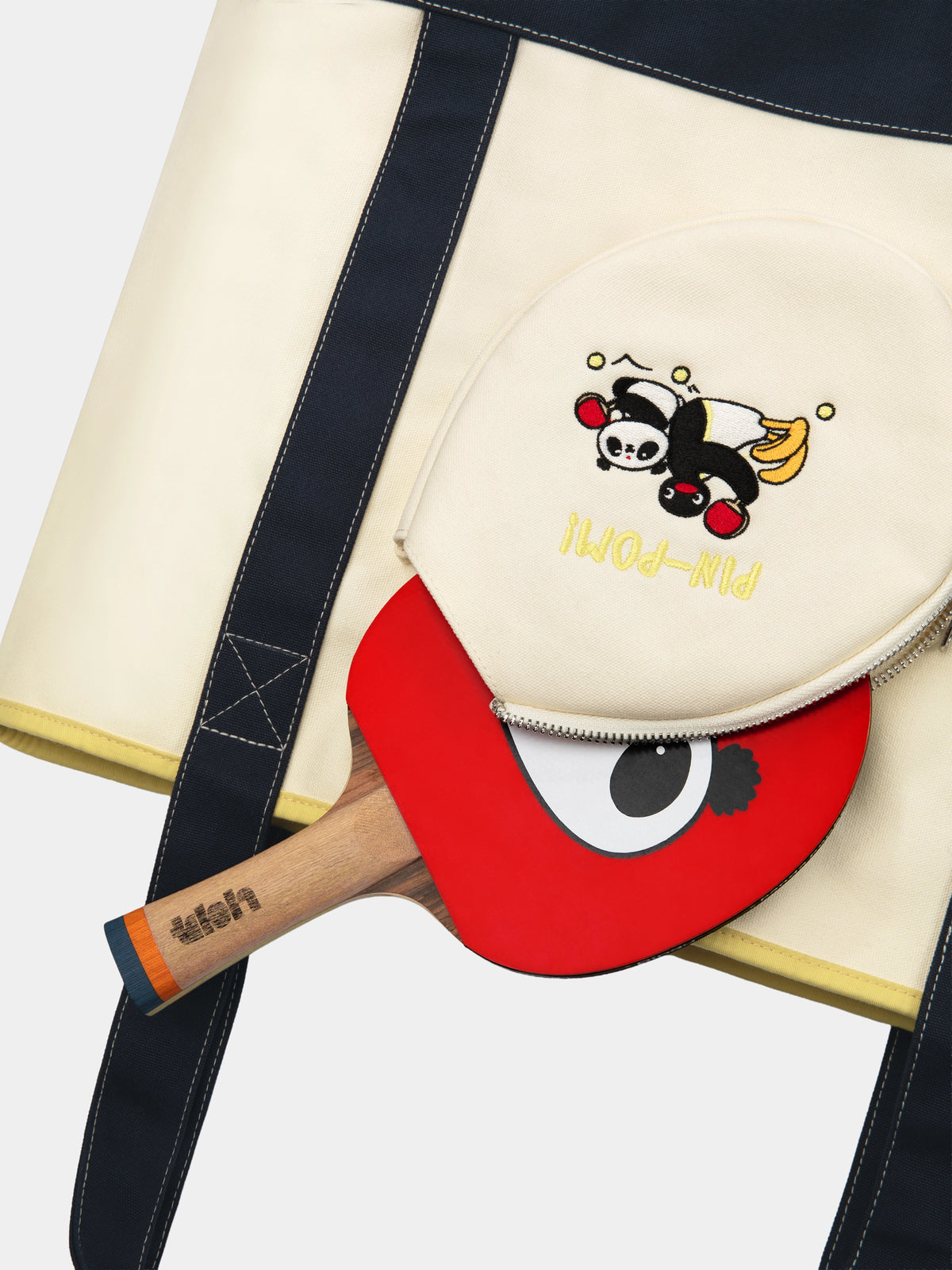 PIN!POM! Multi-Functional Canvas Tote Bag