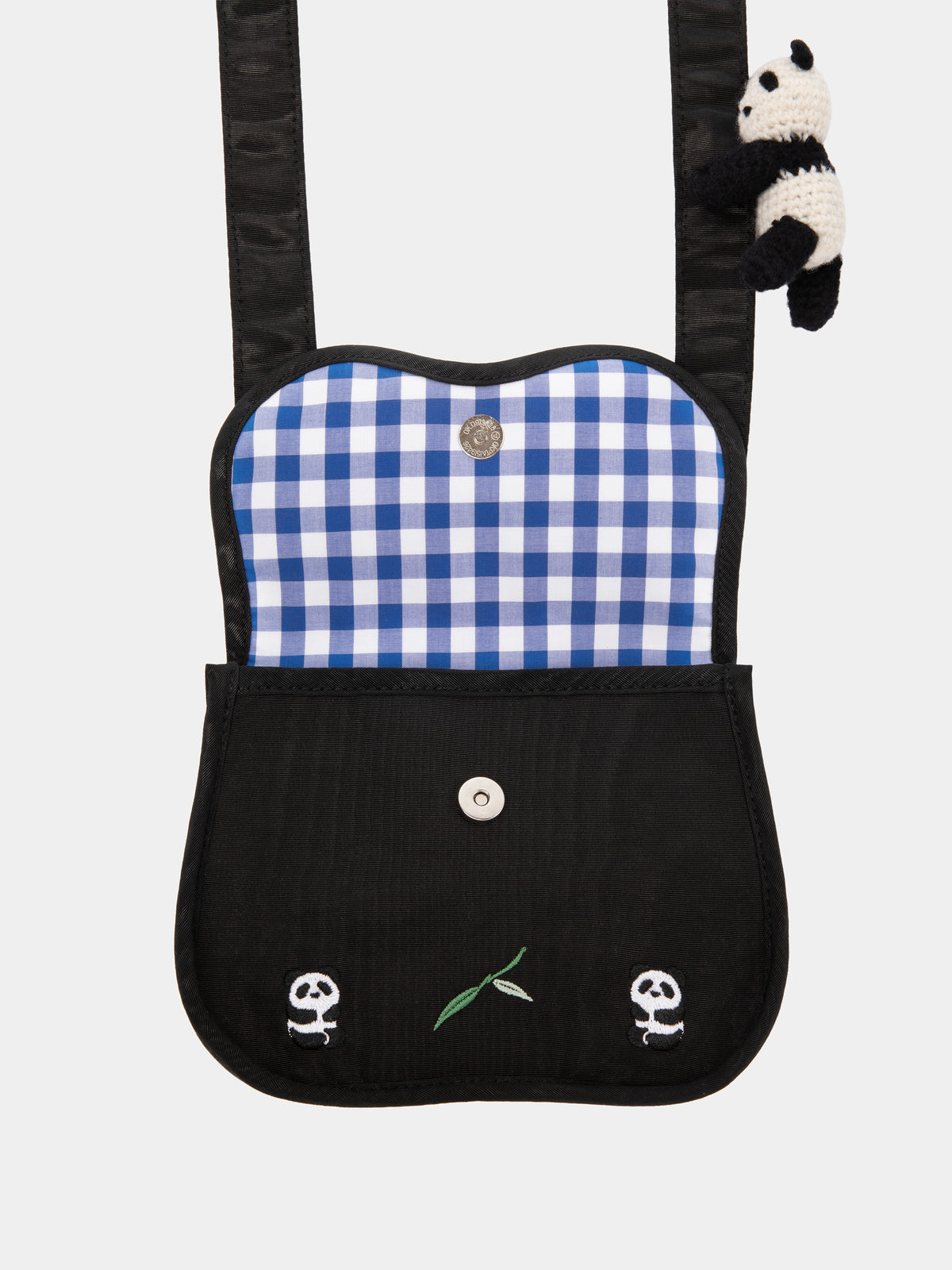"panda pompom" กระเป๋าสะพายข้าง