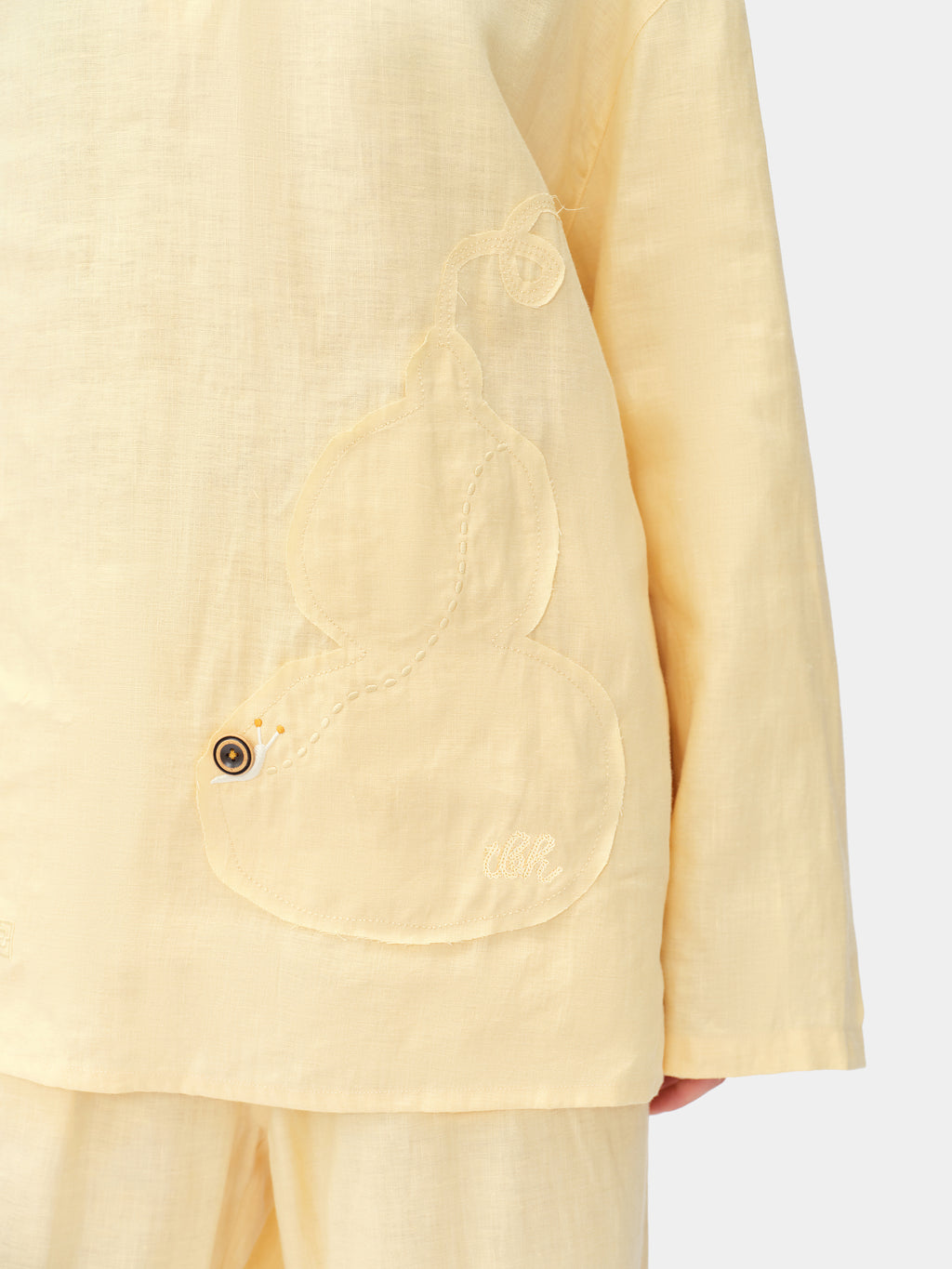 tbh Wōdrobe Hemp Loungewear Set Long Sleeve – Húlu Yellow