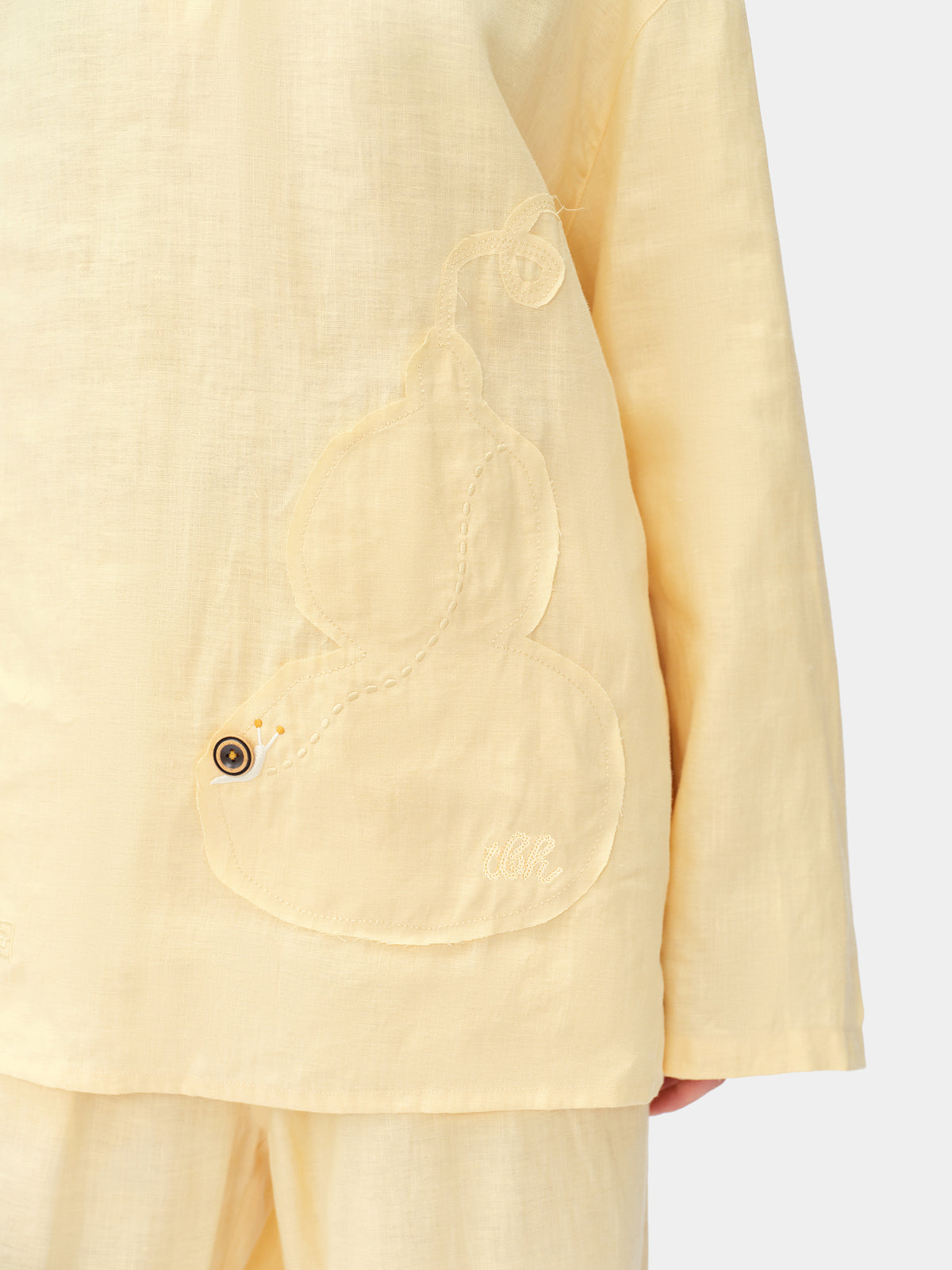 tbh Wōdrobe Hemp Loungewear Set Long Sleeve – Húlu Yellow