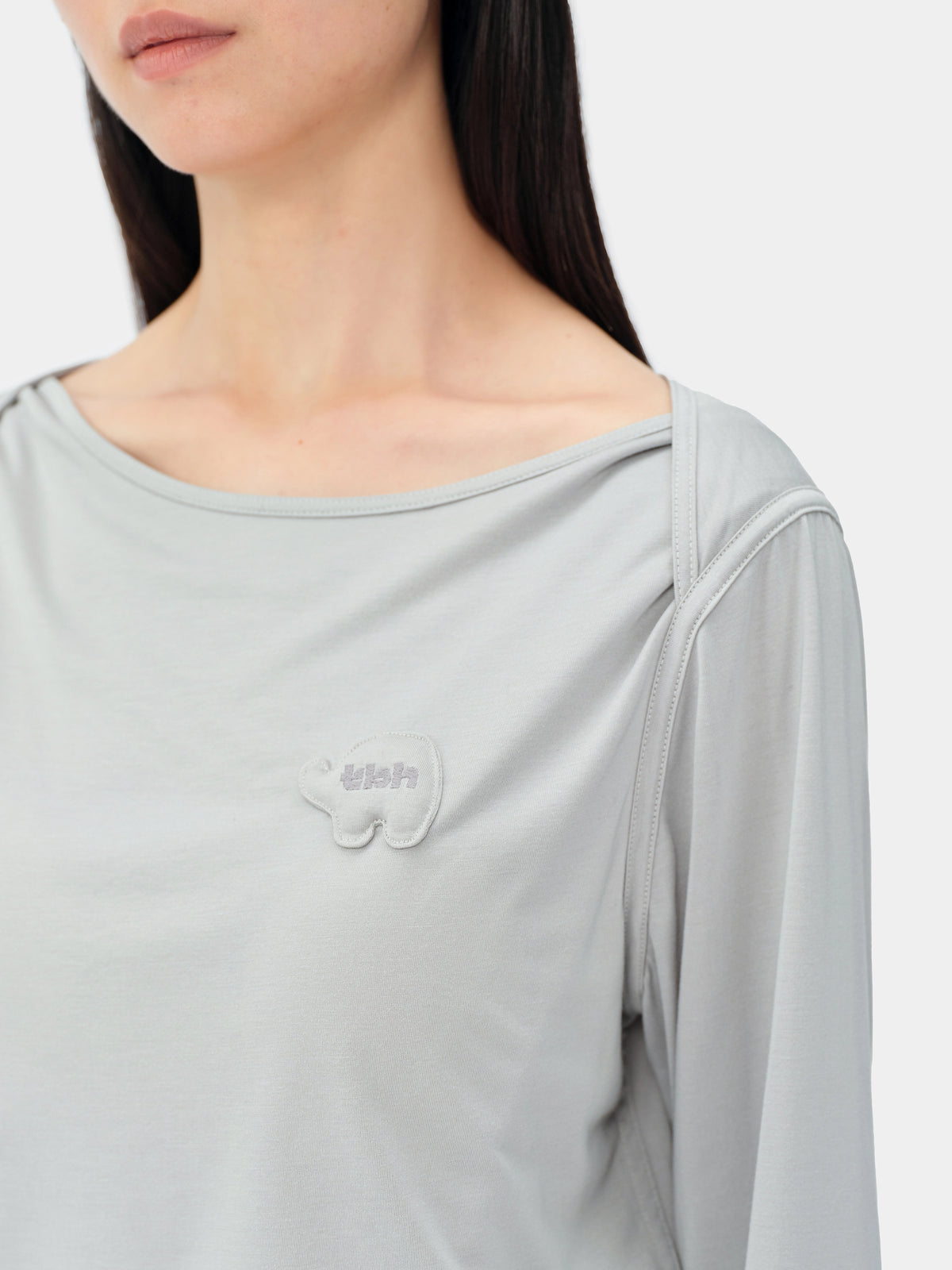 tbh Wōdrobe PLA Skin-Friendly Sleepwear Set Long Sleeve – Grey