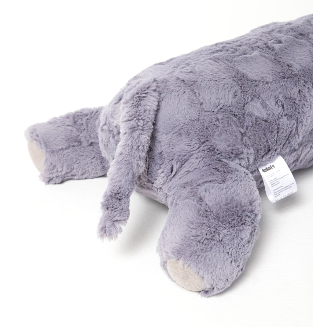 “Z Elephant " Fluffy Body Pillow