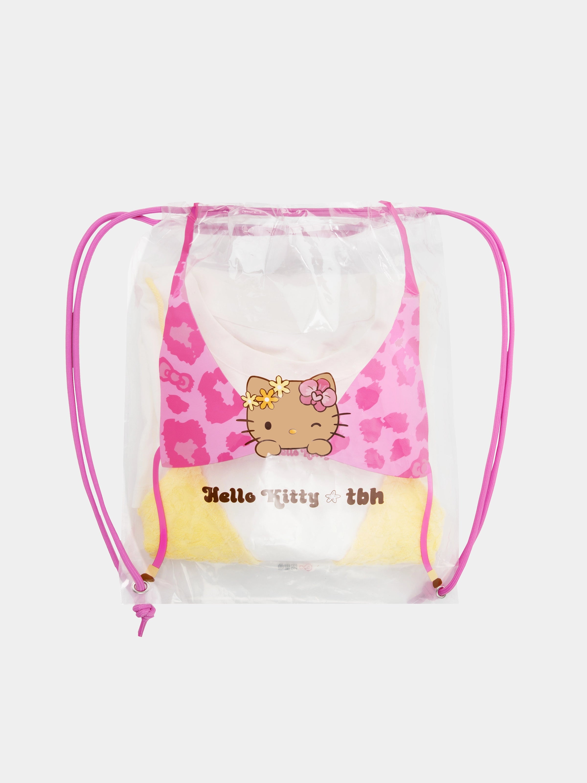 "Hello Kitty" Bikini Print T-Shirt – Sunbeam Leopard