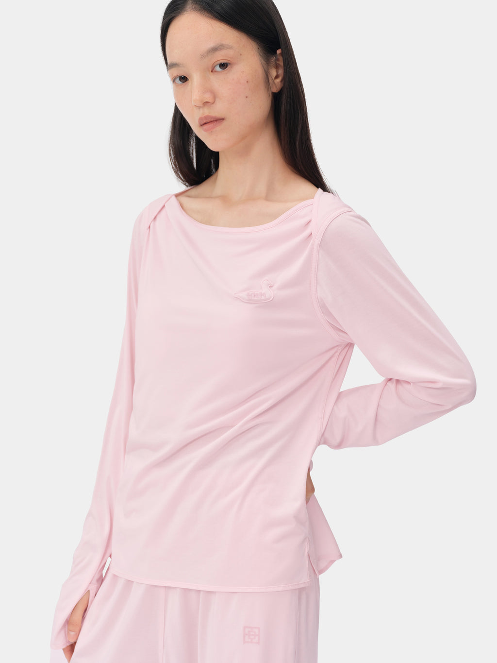tbh Wōdrobe PLA Skin-Friendly Sleepwear Set Long Sleeve – Petal