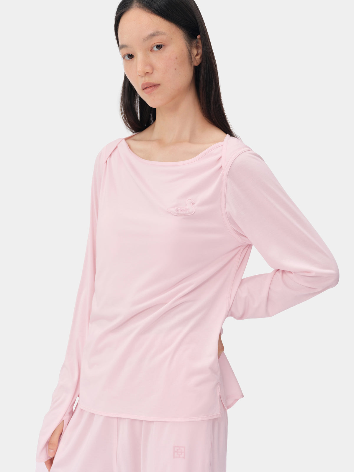 tbh Wōdrobe PLA Skin-Friendly Sleepwear Set Long Sleeve – Petal
