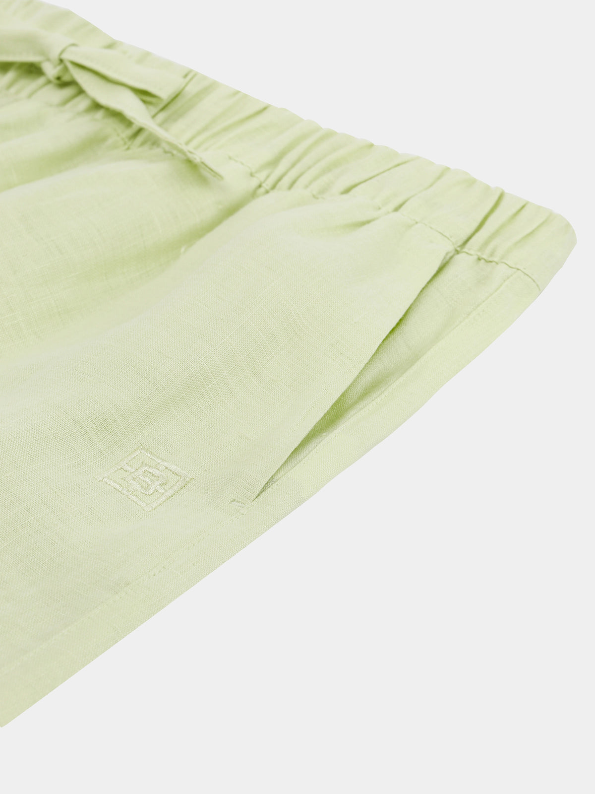 tbh Wōdrobe Hemp Loungewear Set Long Sleeve – Melon Green