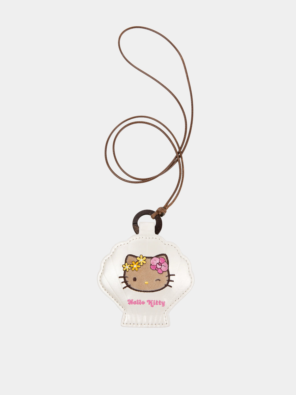 "Hello Kitty" Terry Beach Bag Set (With Shell-Shaped Sunglasses Clip) – Sunbeam Leopard