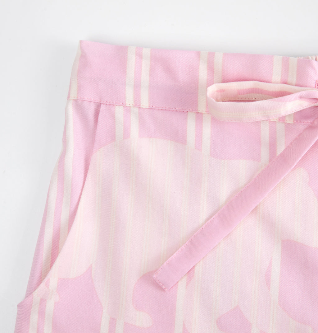 “Z” Tencel Cotton Blend Stripe Loungewear Set Baby Bear