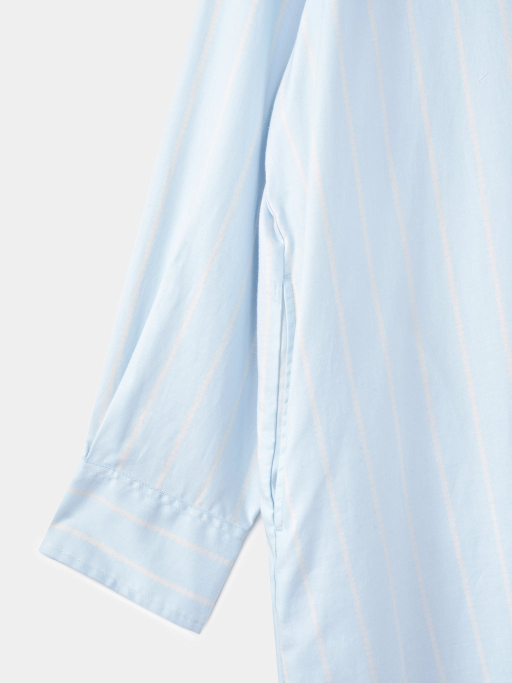 “Urban Jungle” Tencel Cotton Blend Nightgown Water Blue