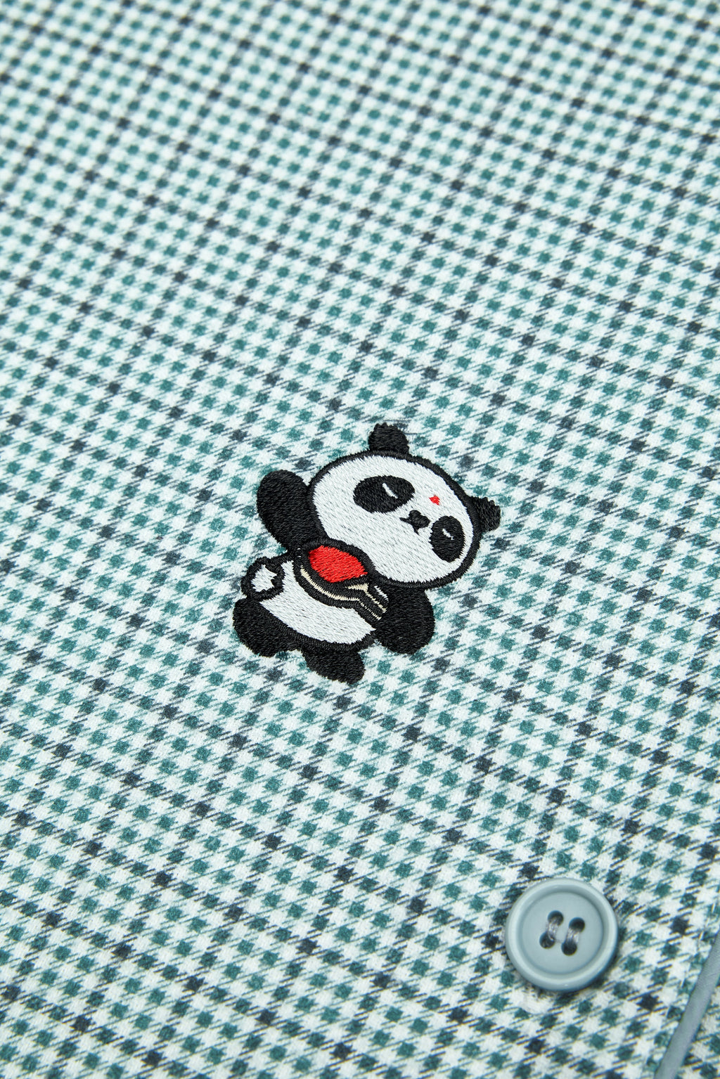 PIN!POM! 磨毛棉居家服 長袖－森林格紋