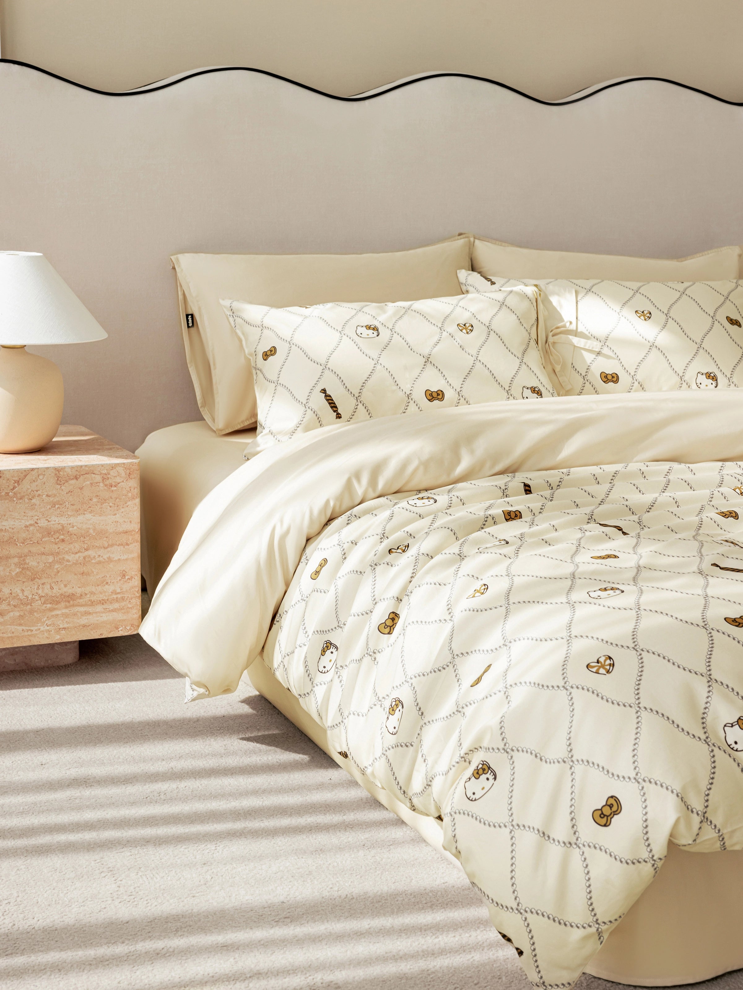"Hello Kitty" Cotton Sateen Bedding Set – Candy House