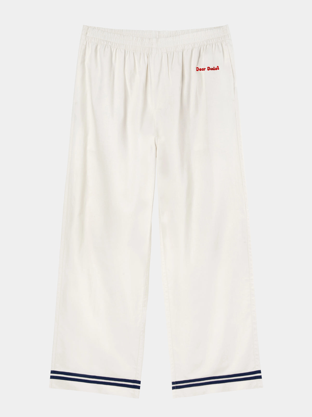 "Dear Daniel" Cotton Sailor Collar Loungewear Set Long Sleeve