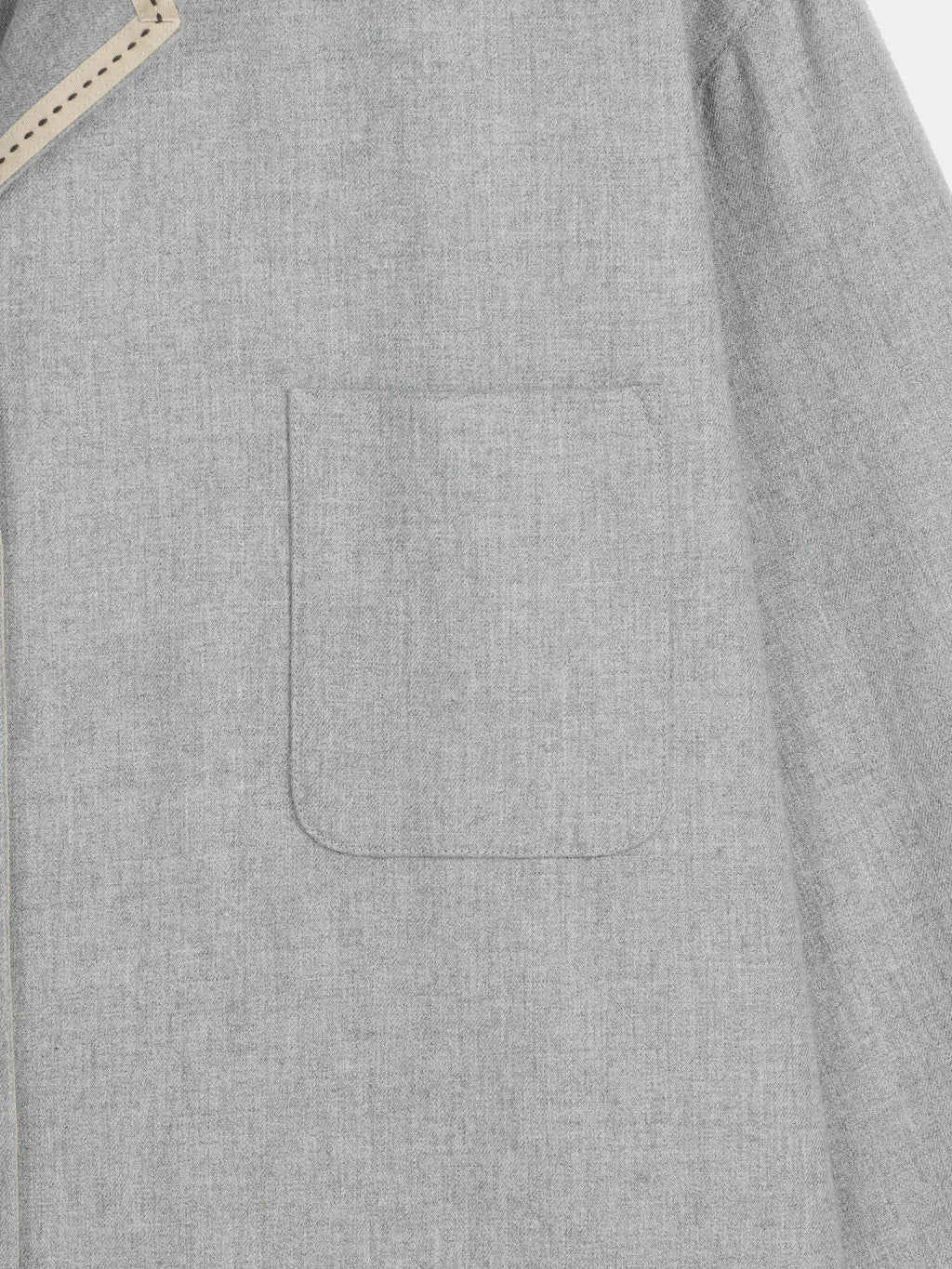 "Frame" Australian Wool-Cotton Loungewear Set – Heather Grey