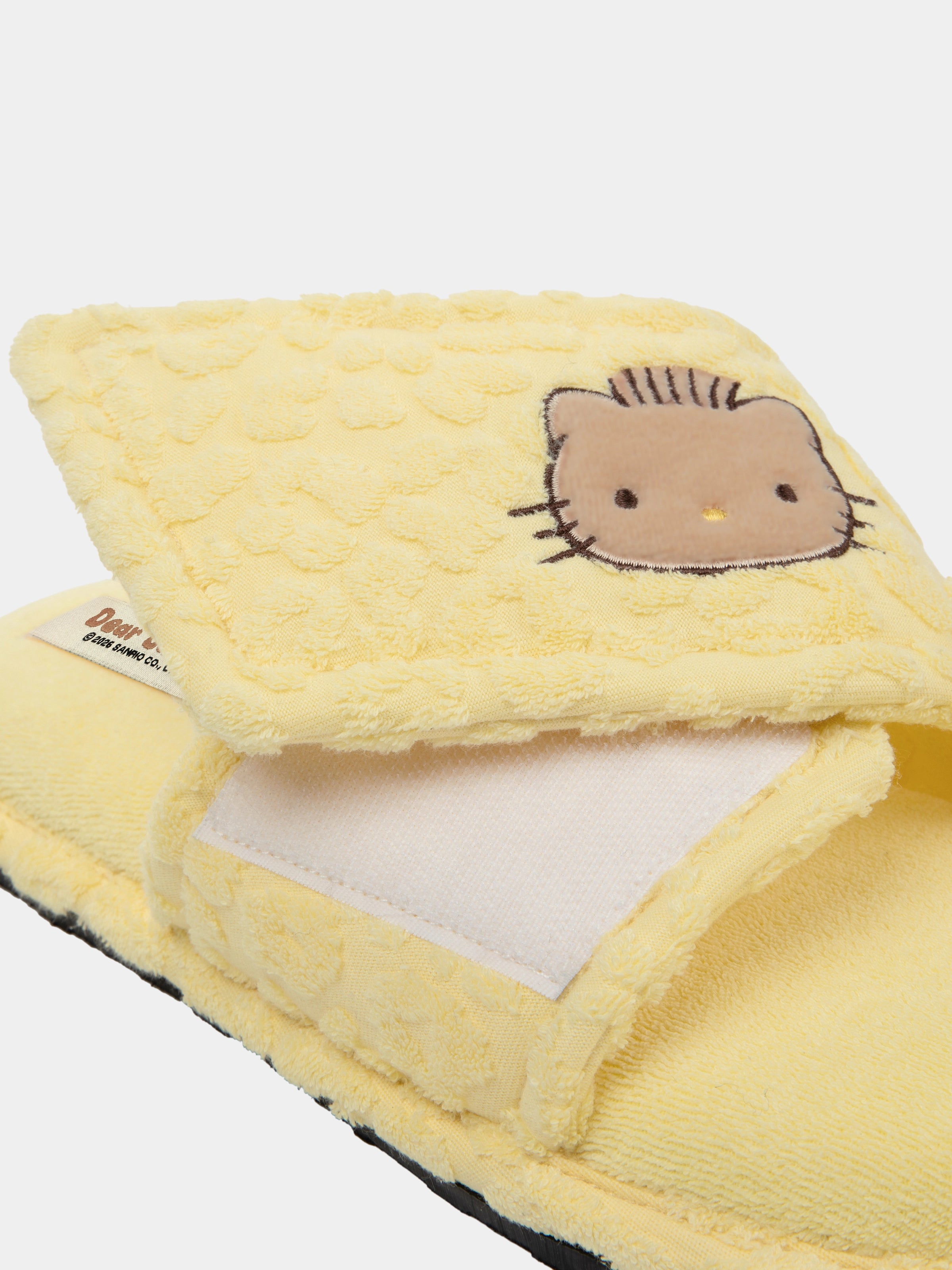 "Dear Daniel" Adjustable Terry Slippers – Sunbeam Leopard