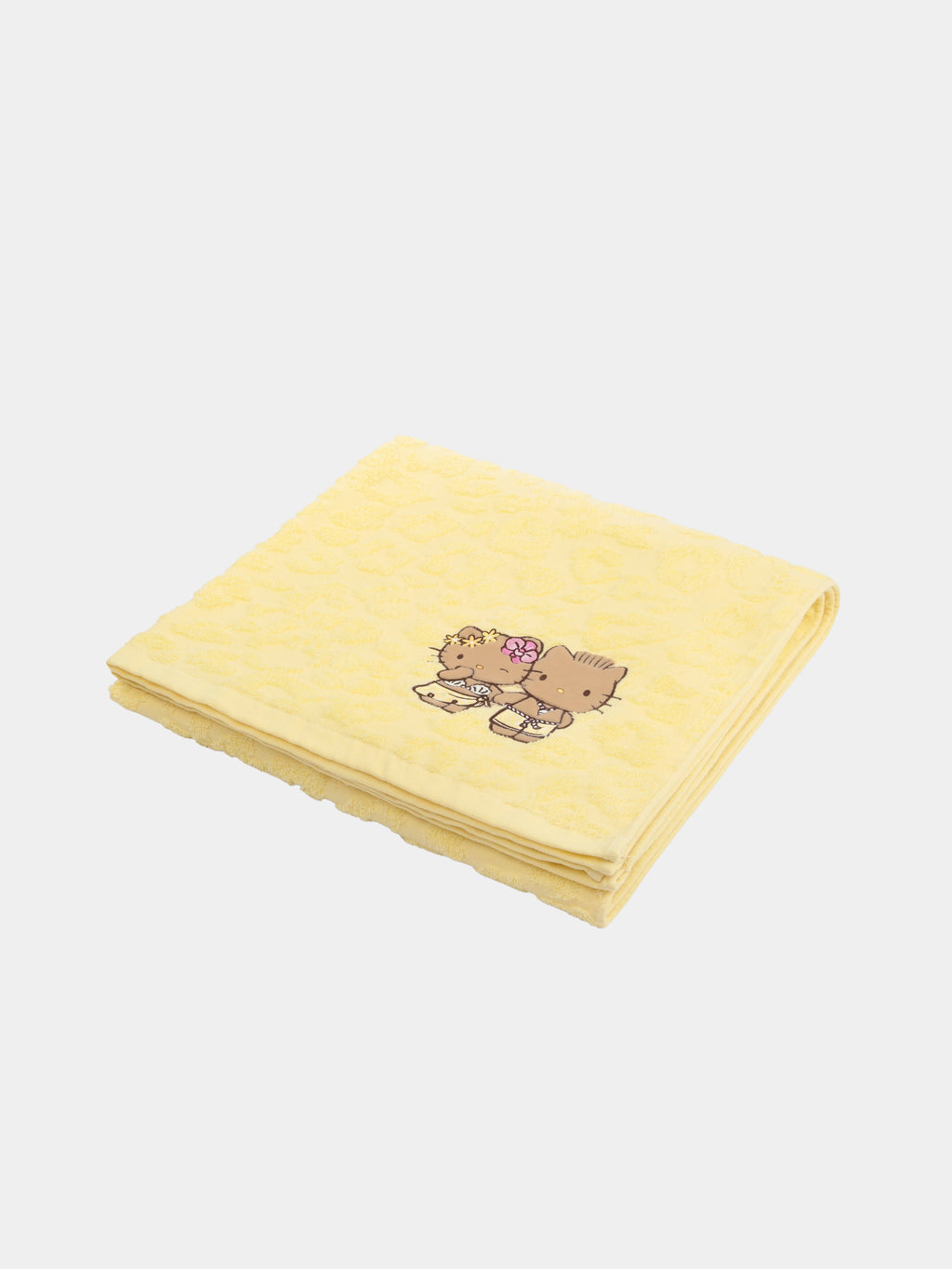 "Hello Kitty & Dear Daniel" Bath Towel – Sunbeam Leopard