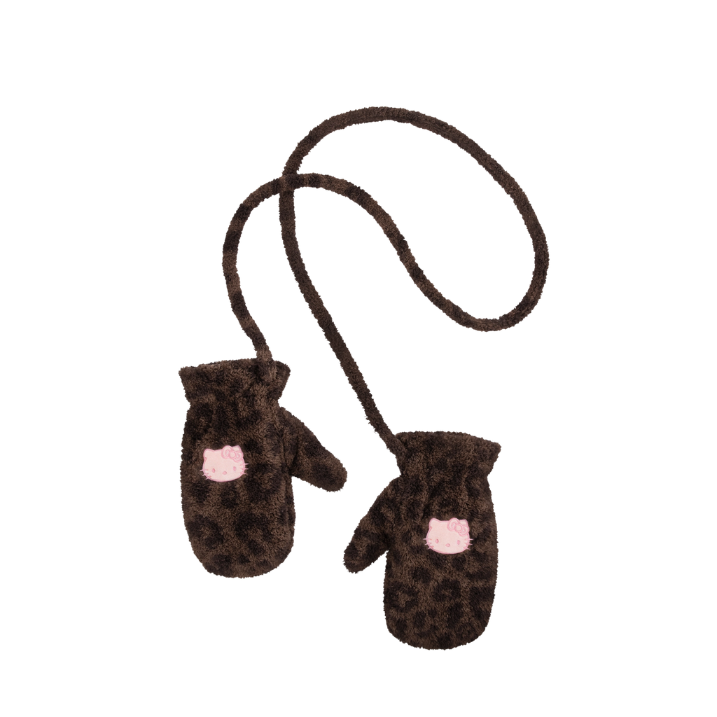 "Hello Kitty" Fuzzy Gloves – Choco