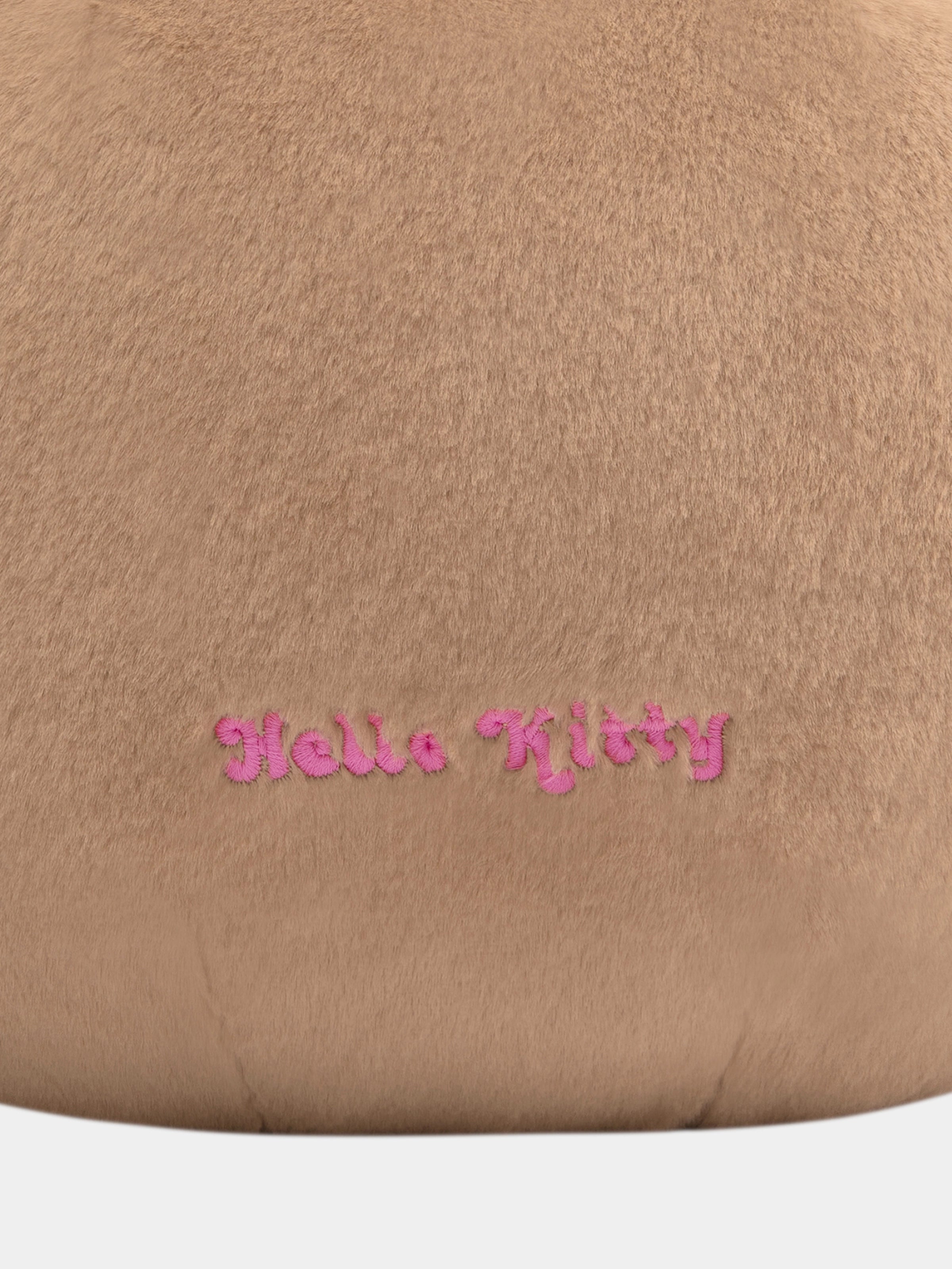 "Hello Kitty" Flannel Blanket & Cushion Set – Tanned Coconut