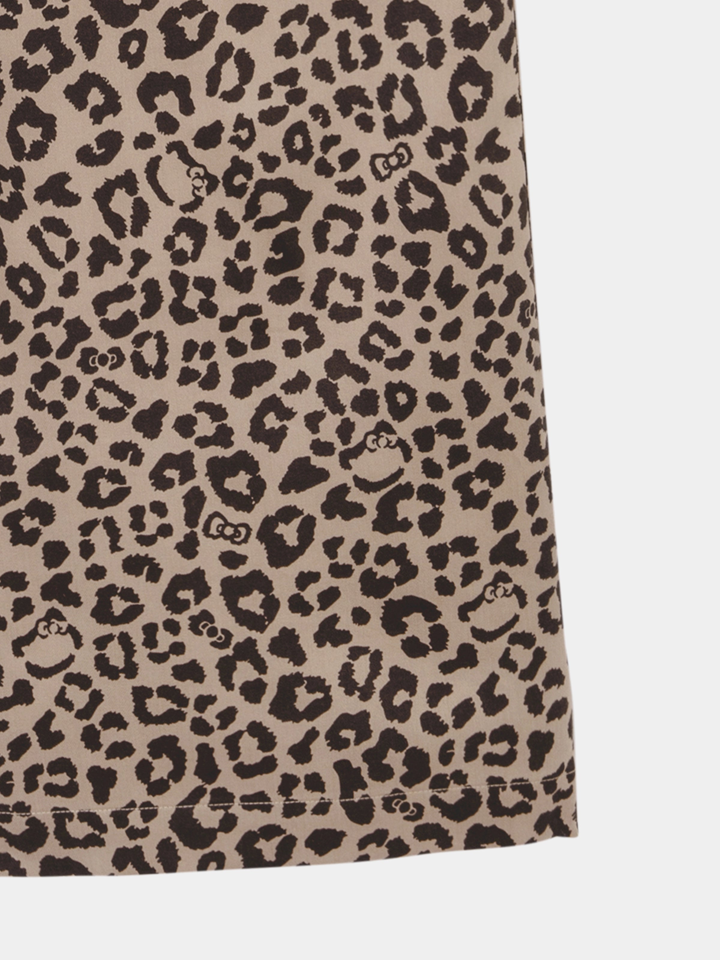 "Hello Kitty" Tencel Cotton Blend Loungewear Set – Leopard
