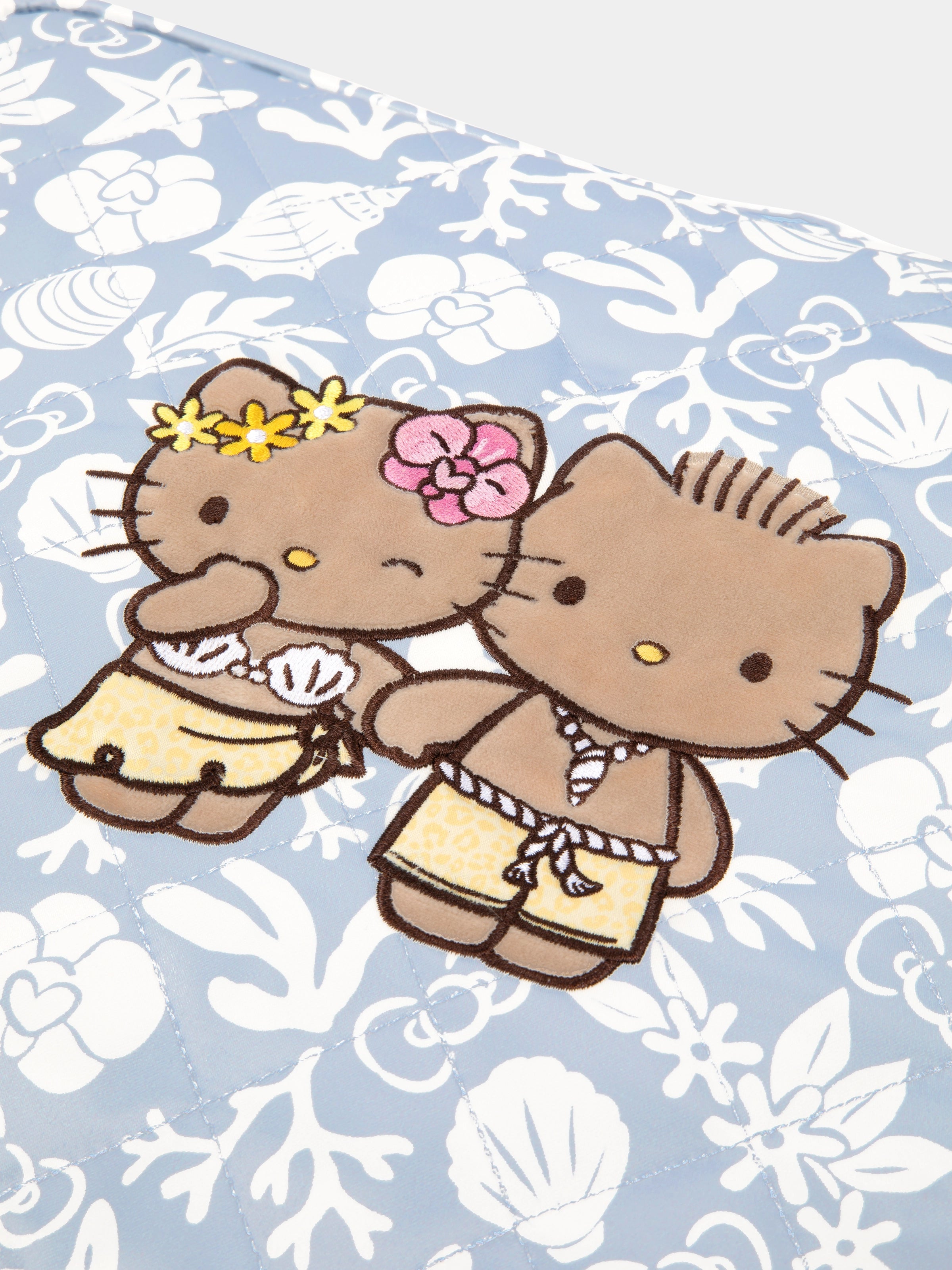"Hello Kitty & Dear Daniel" Storage Bag – Breezy Blue – Big