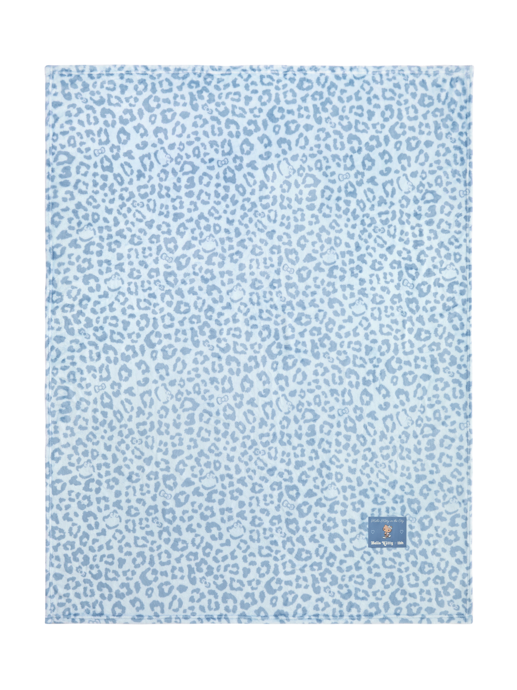 "Hello Kitty"  Cushion & Scented Flannel Throw Set – Denim